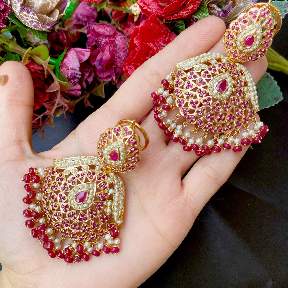 anchor shaped earrings