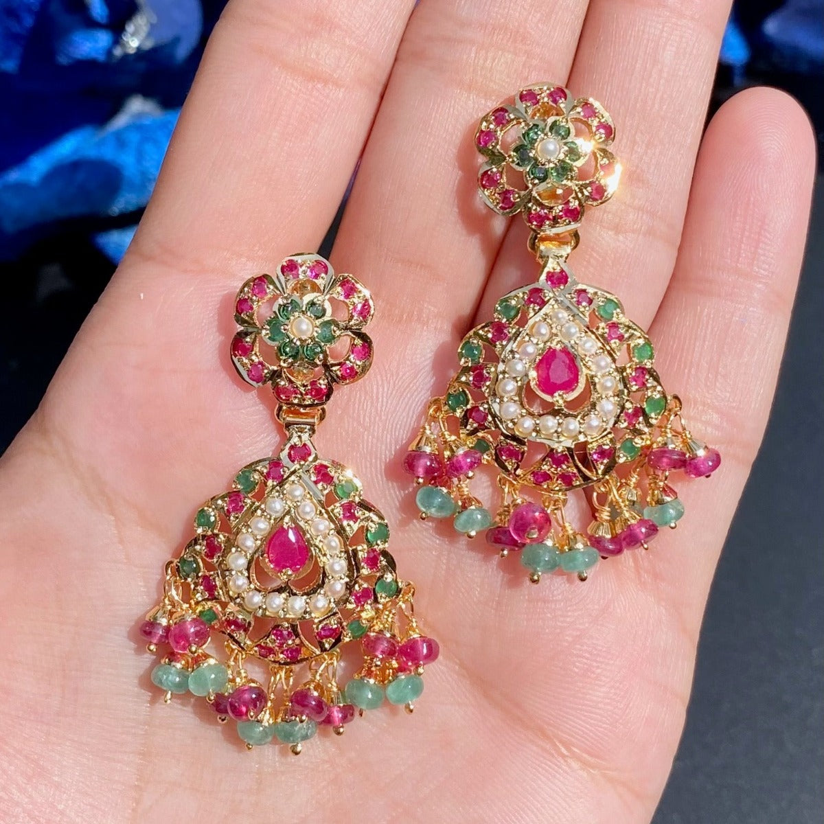 handmade gold plated jewelry with gold like finish