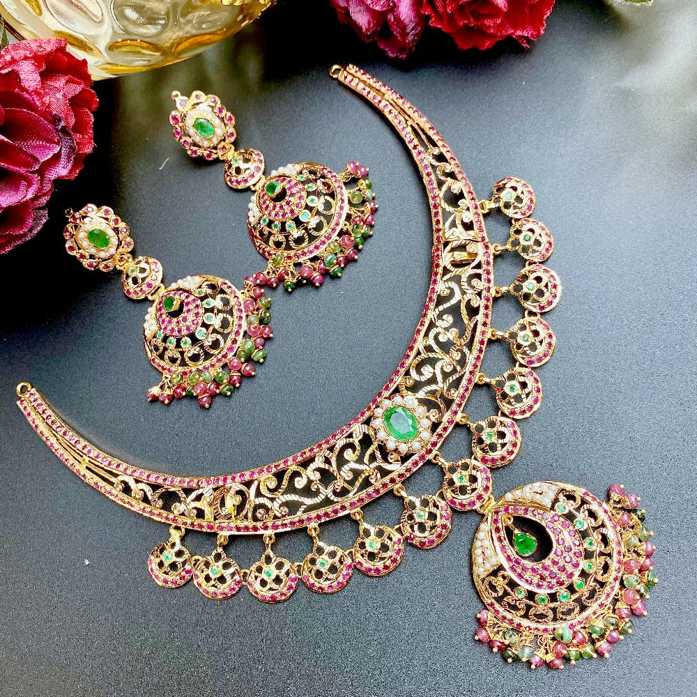 Malabar necklace store set