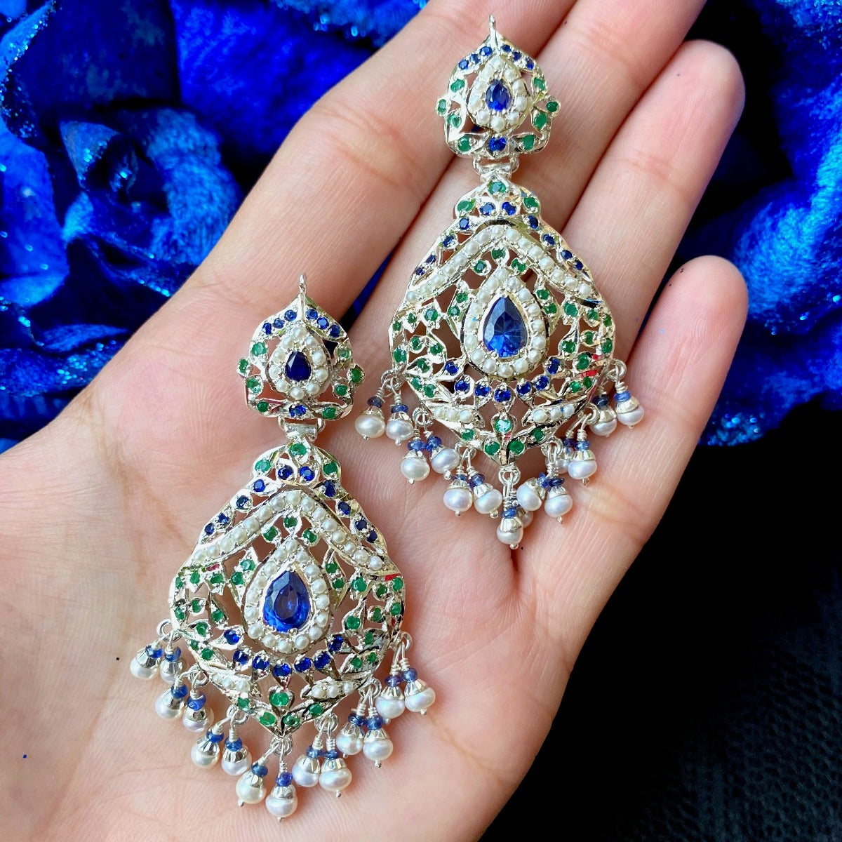jadau earrings without gold plating