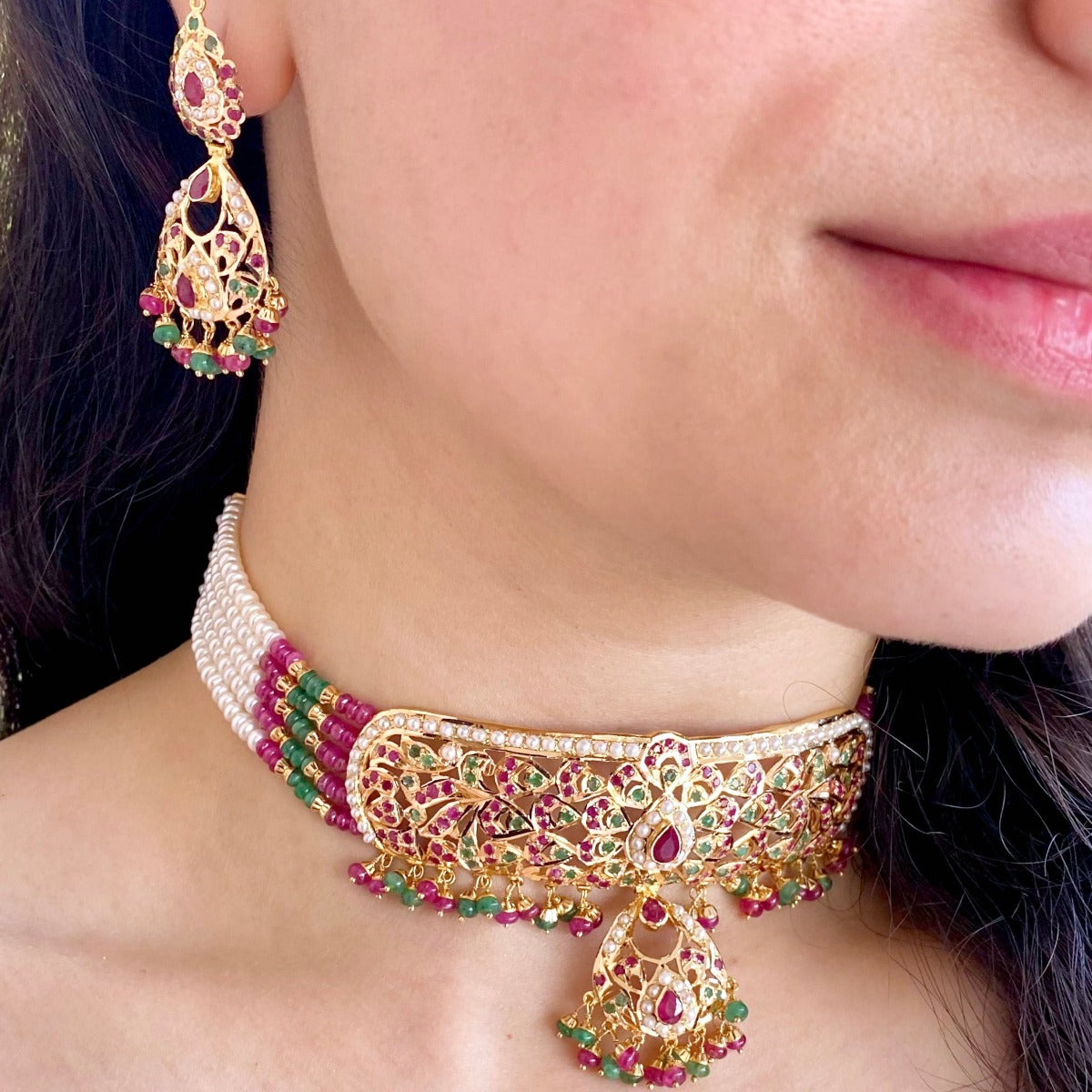 Rajasthani deals choker set