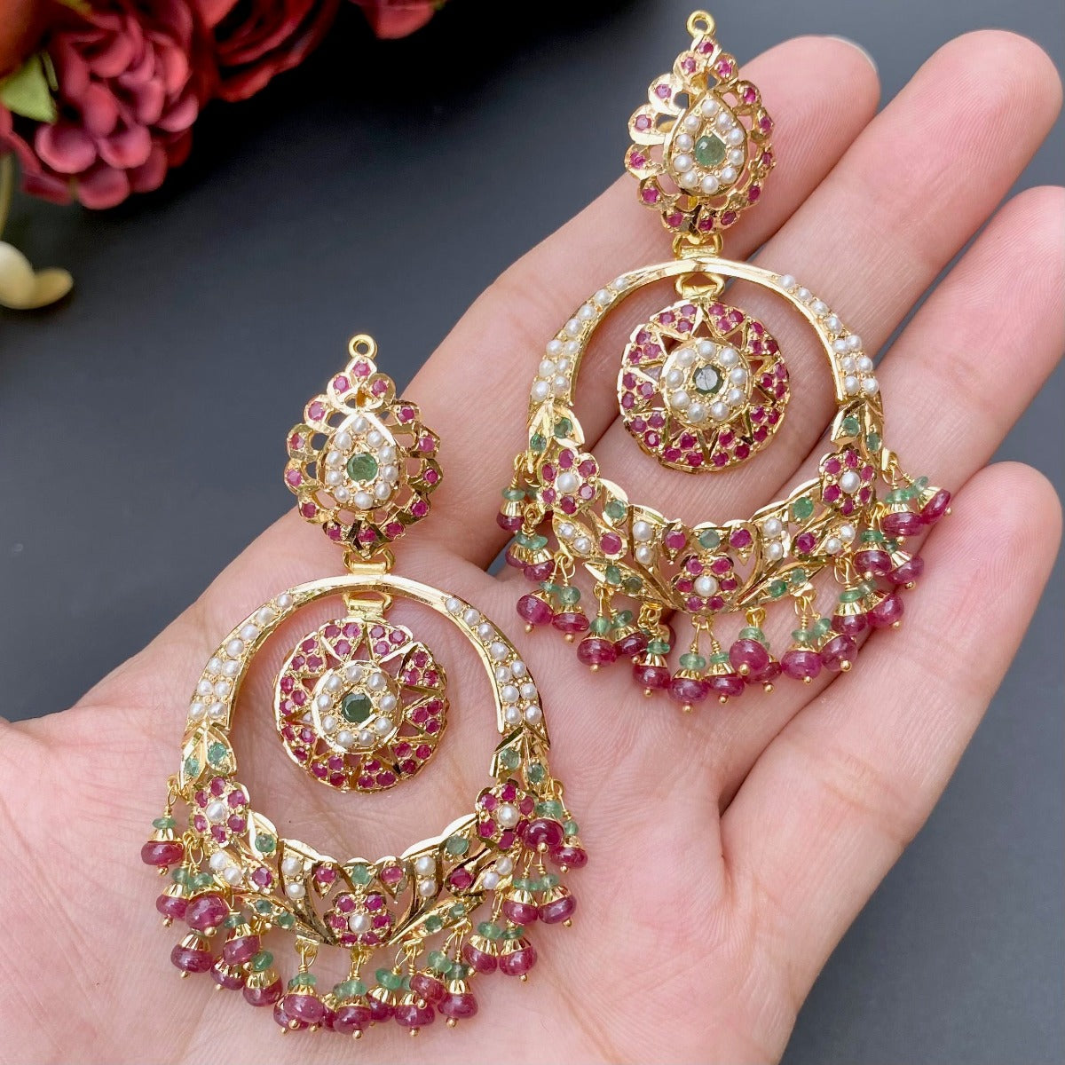 tanishq jadau chandbali