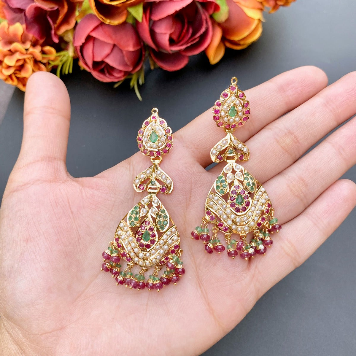 gold set for bride