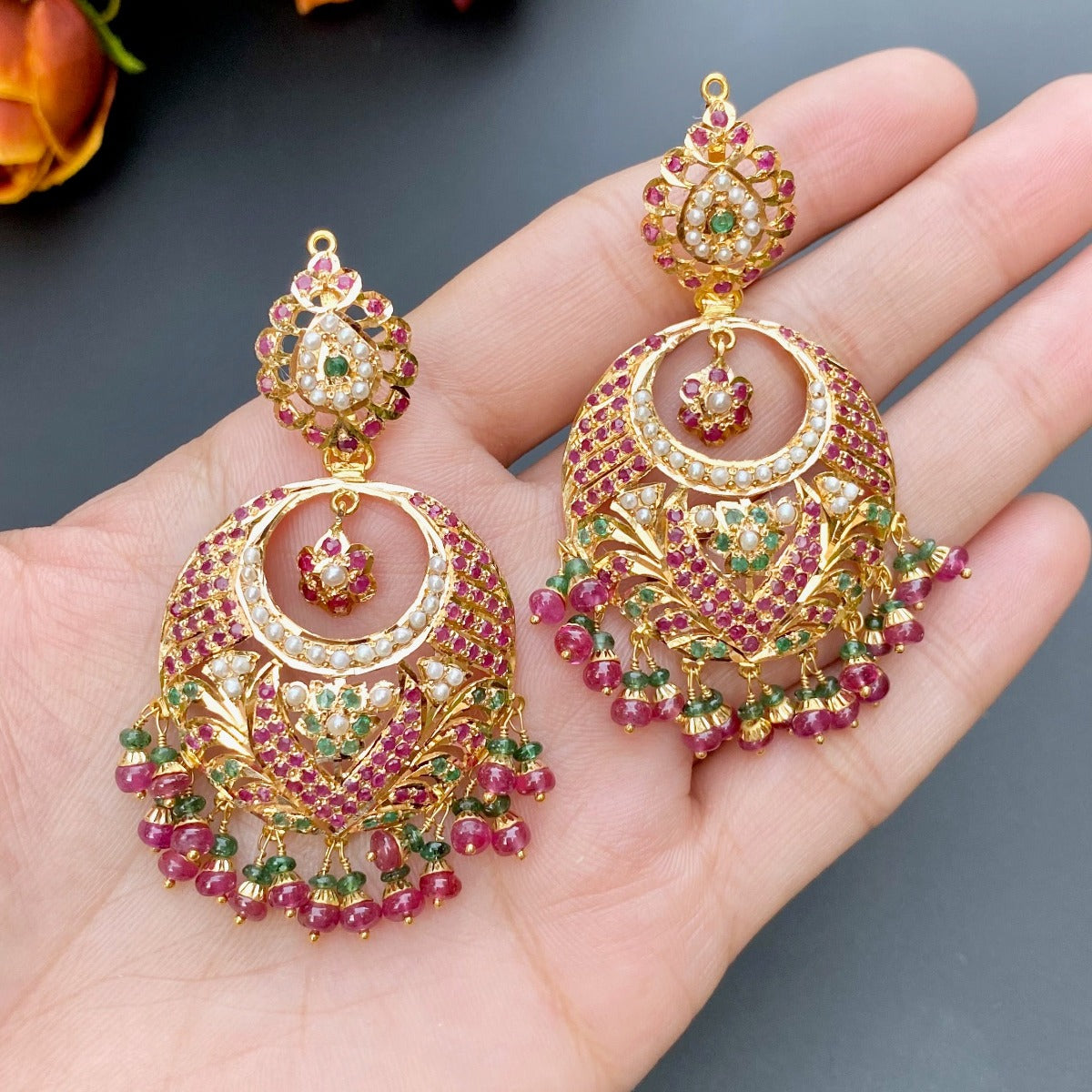 womens jadau jewelry set