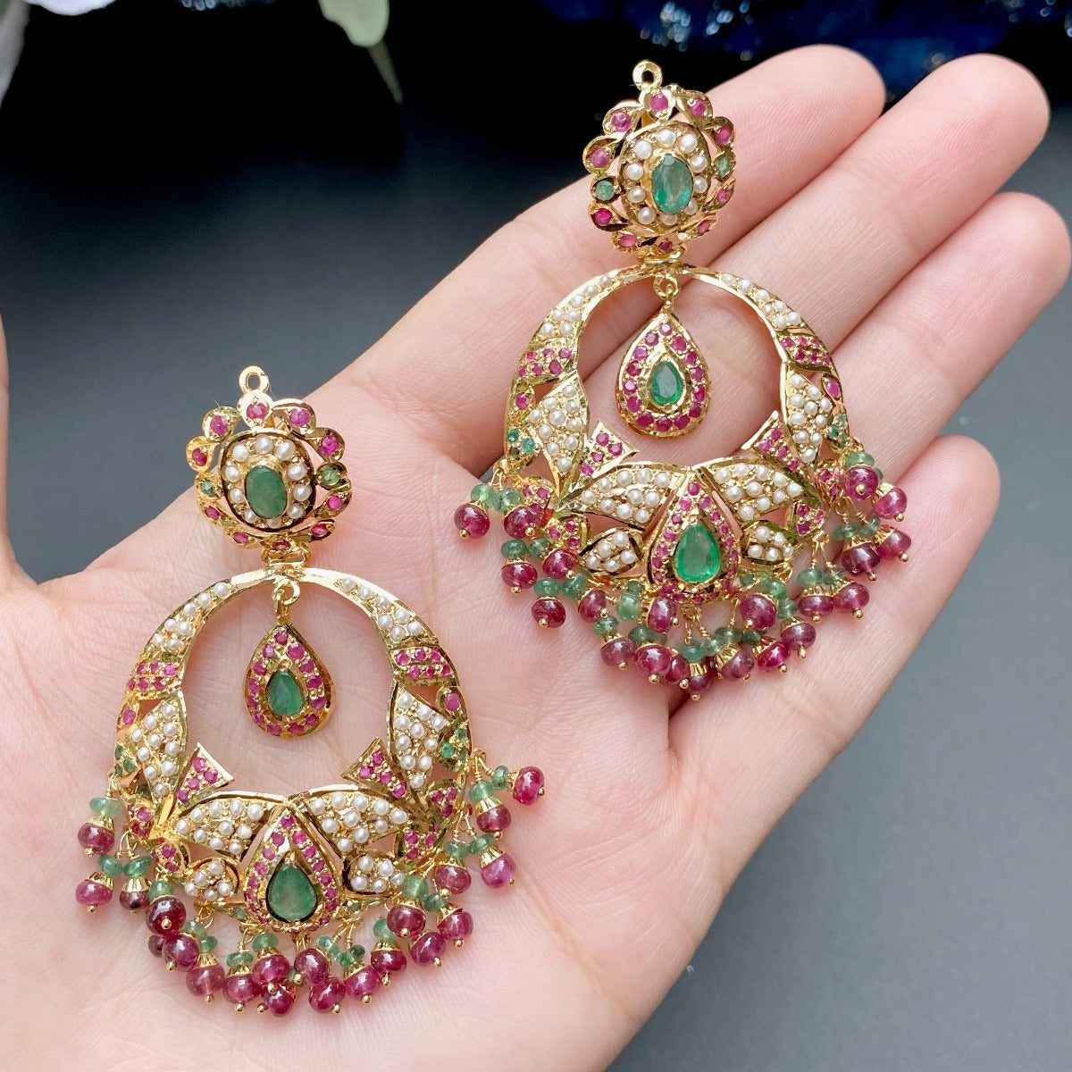 jadau gold choker banglore