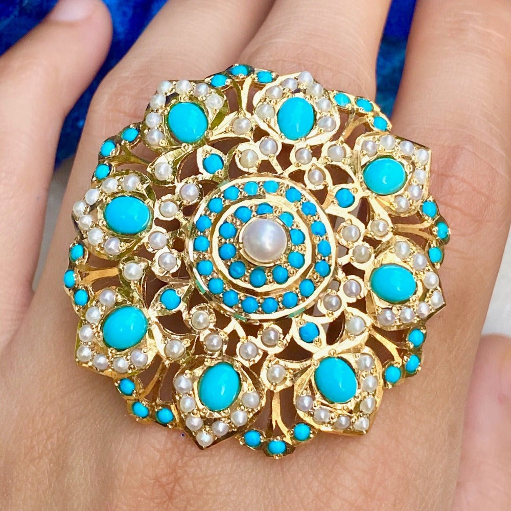 turquoise ring for women