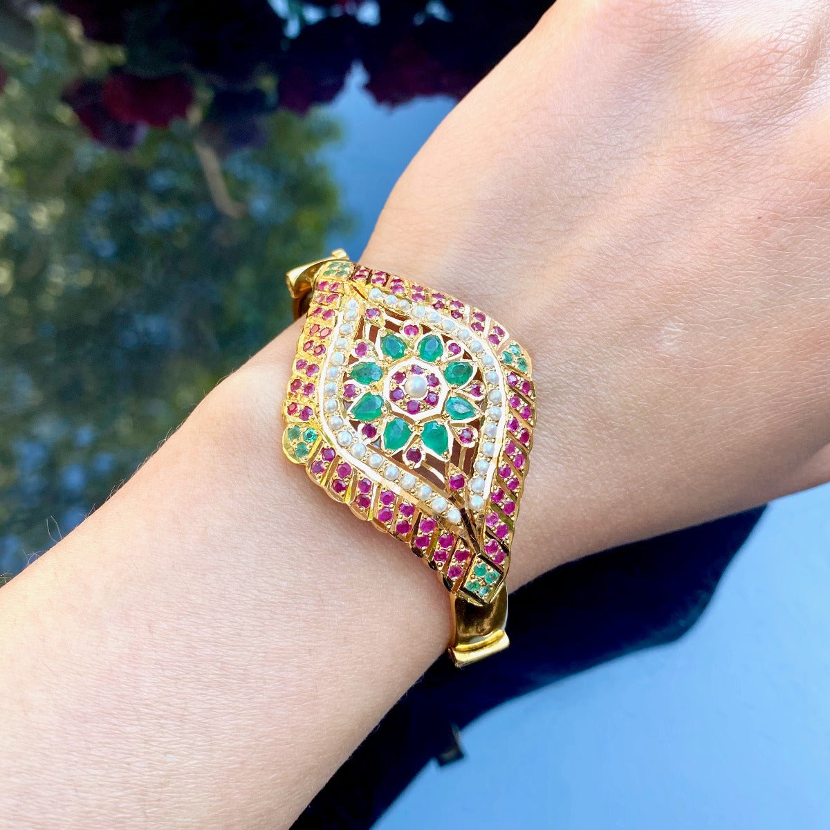 22k gold bracelet for women malabar