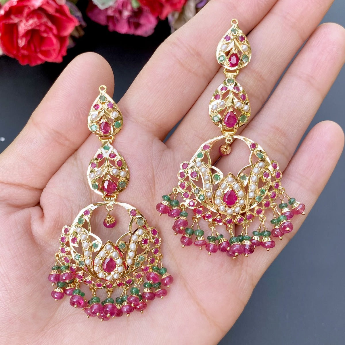 rajasthani aad choker gold