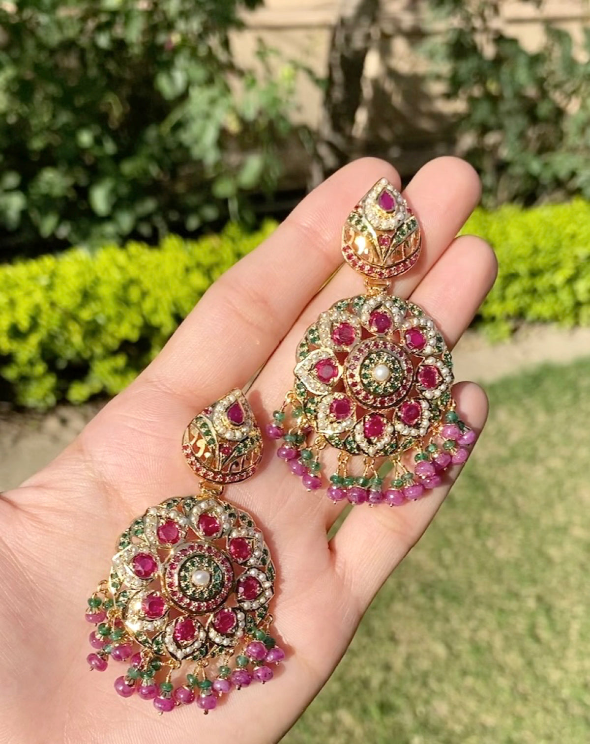 bridal jadau rani haar