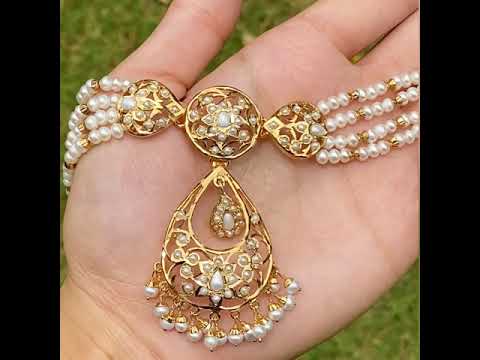 jadau pearl choker set