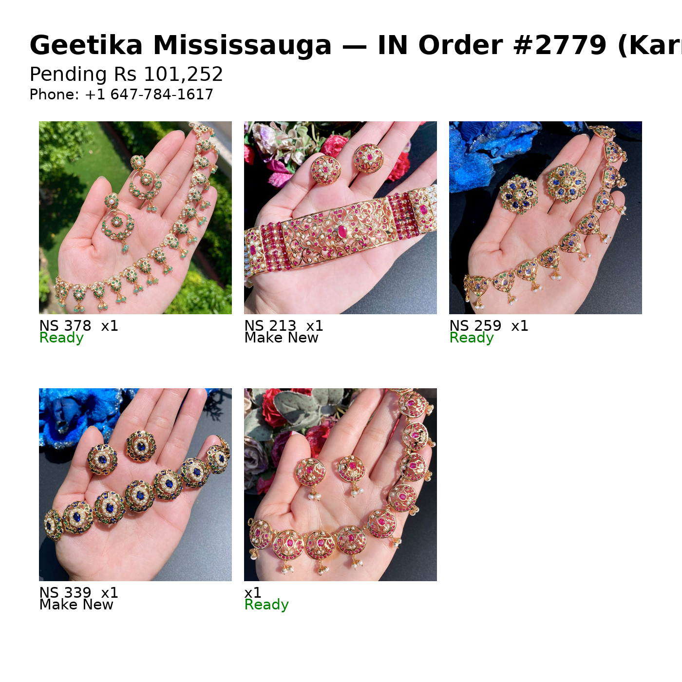 IN Order #2779