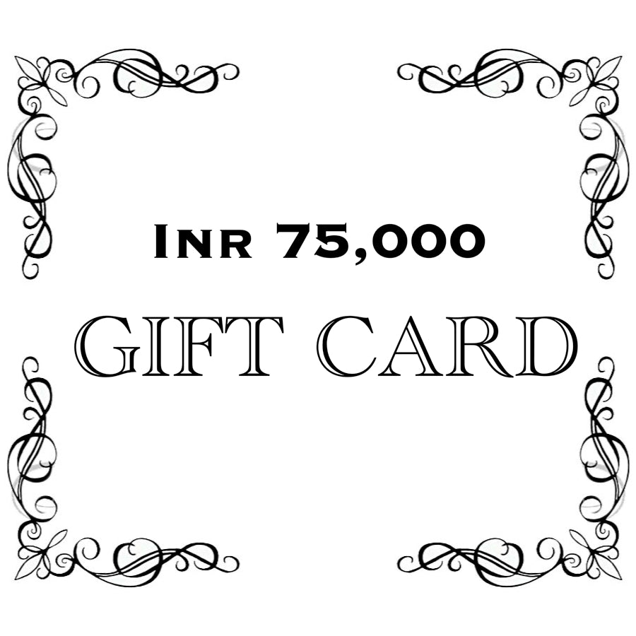 Rudradhan Gift Card - Rs 75,000