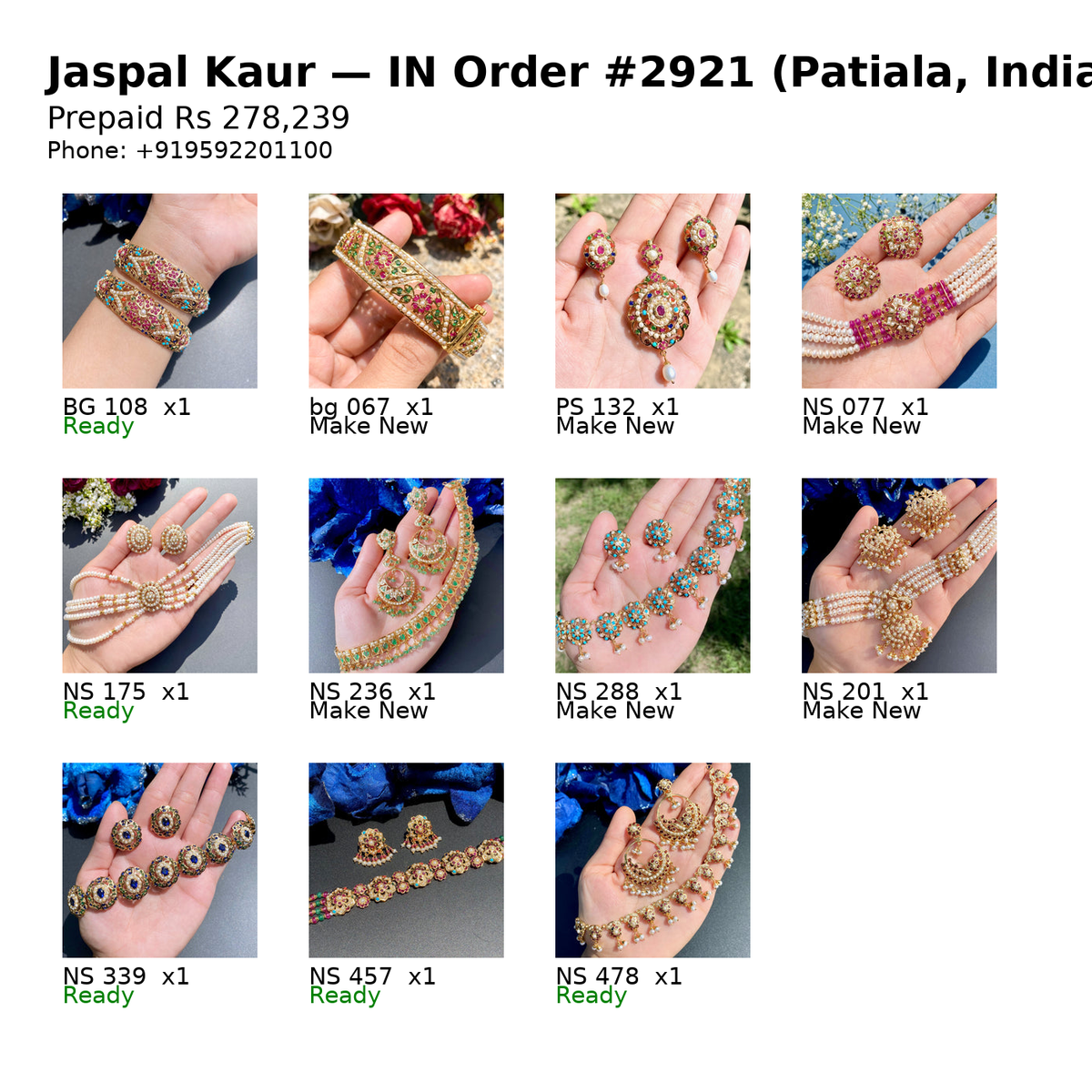 IN Order #2921