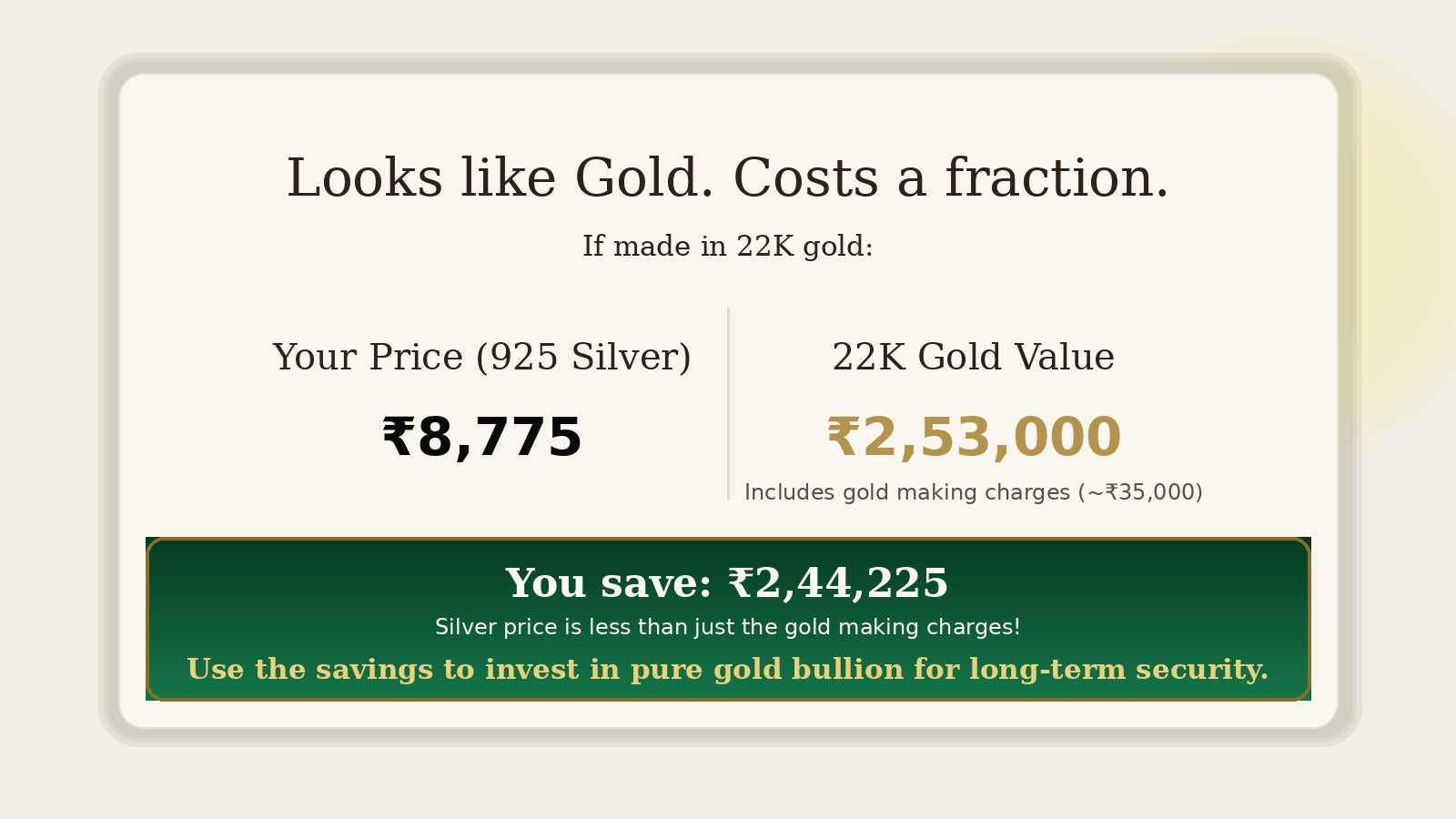 Round Tops For Women | Jadau Earrings Gold Plated on Silver ER 484