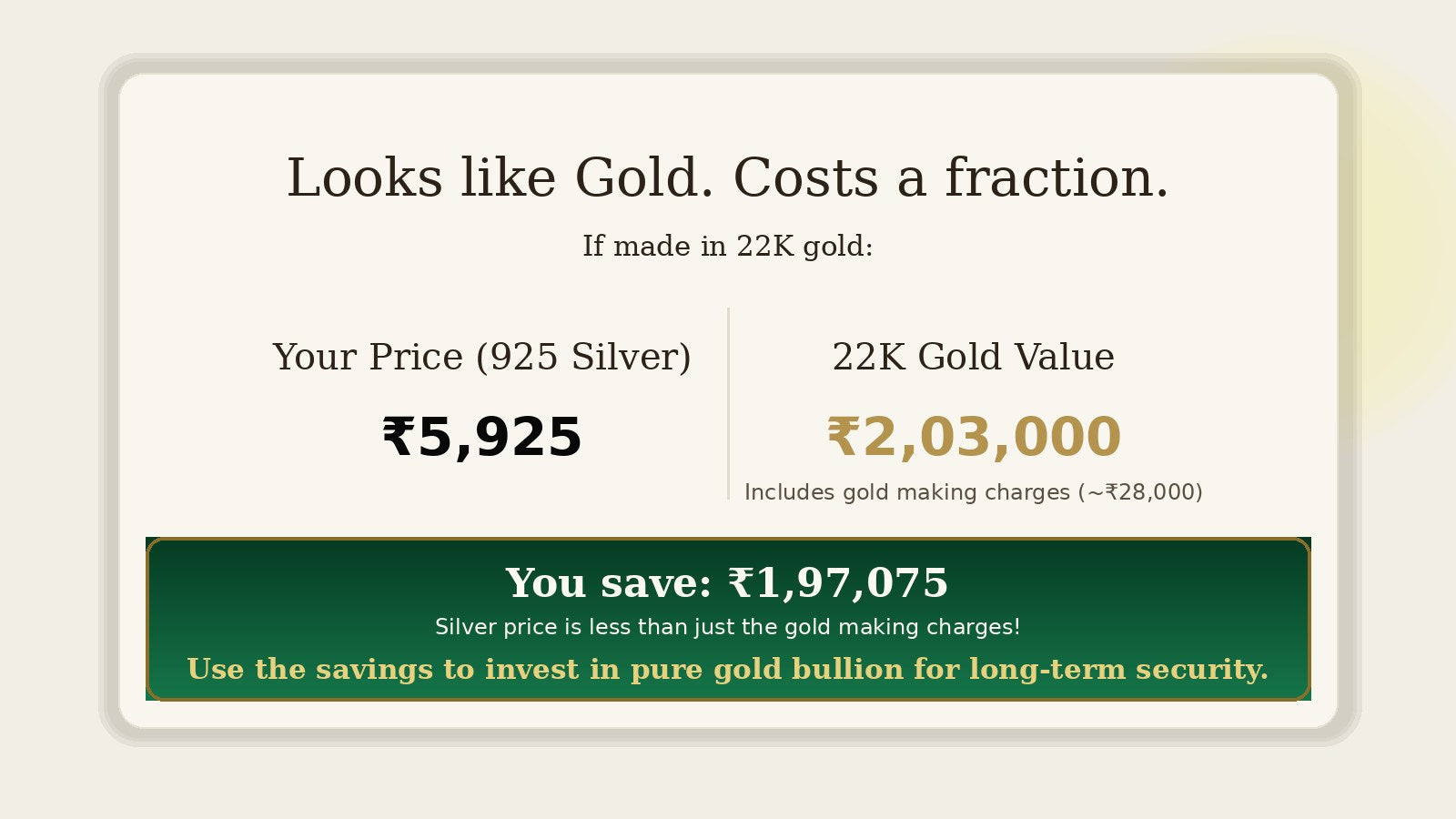 Long Flowing Earrings | Gold Plated on Silver ER 508