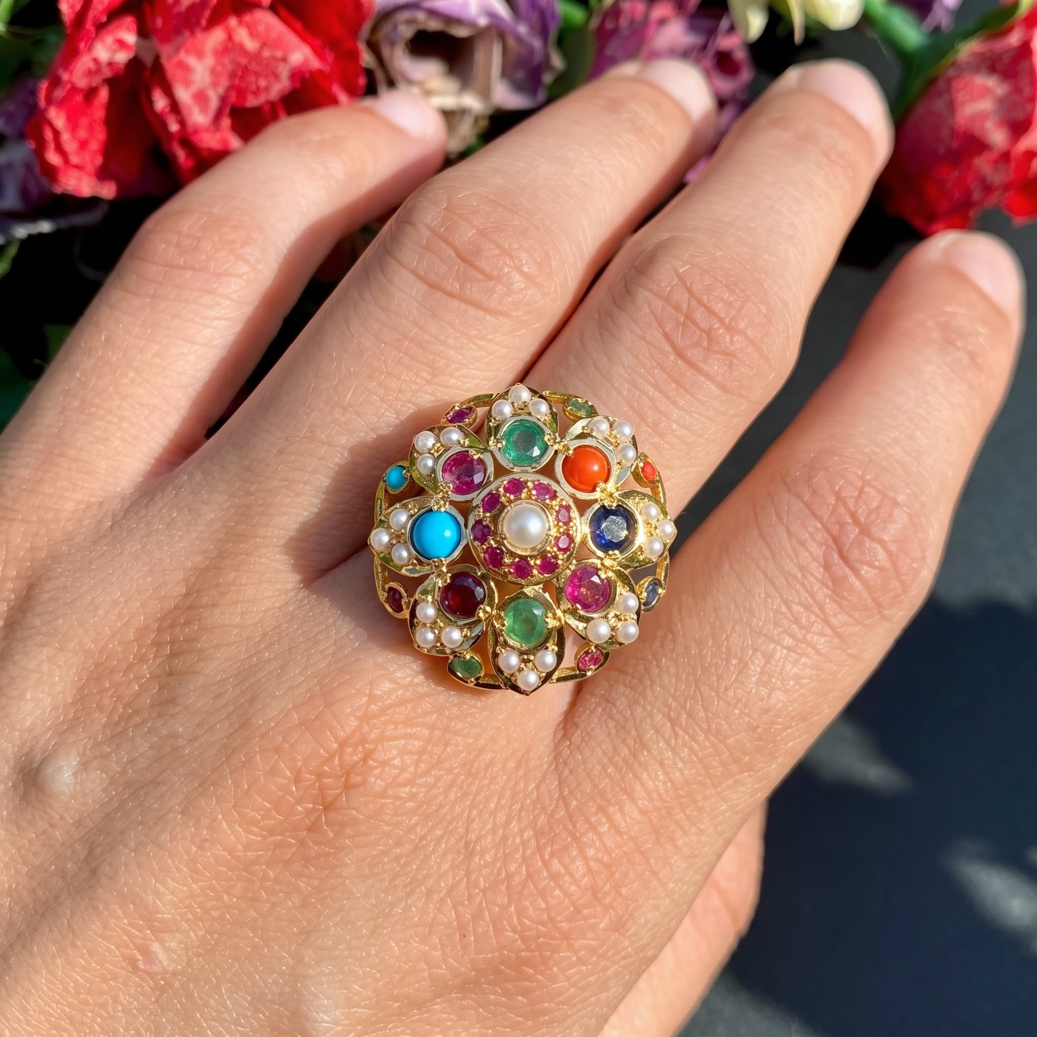 navratna ring for women