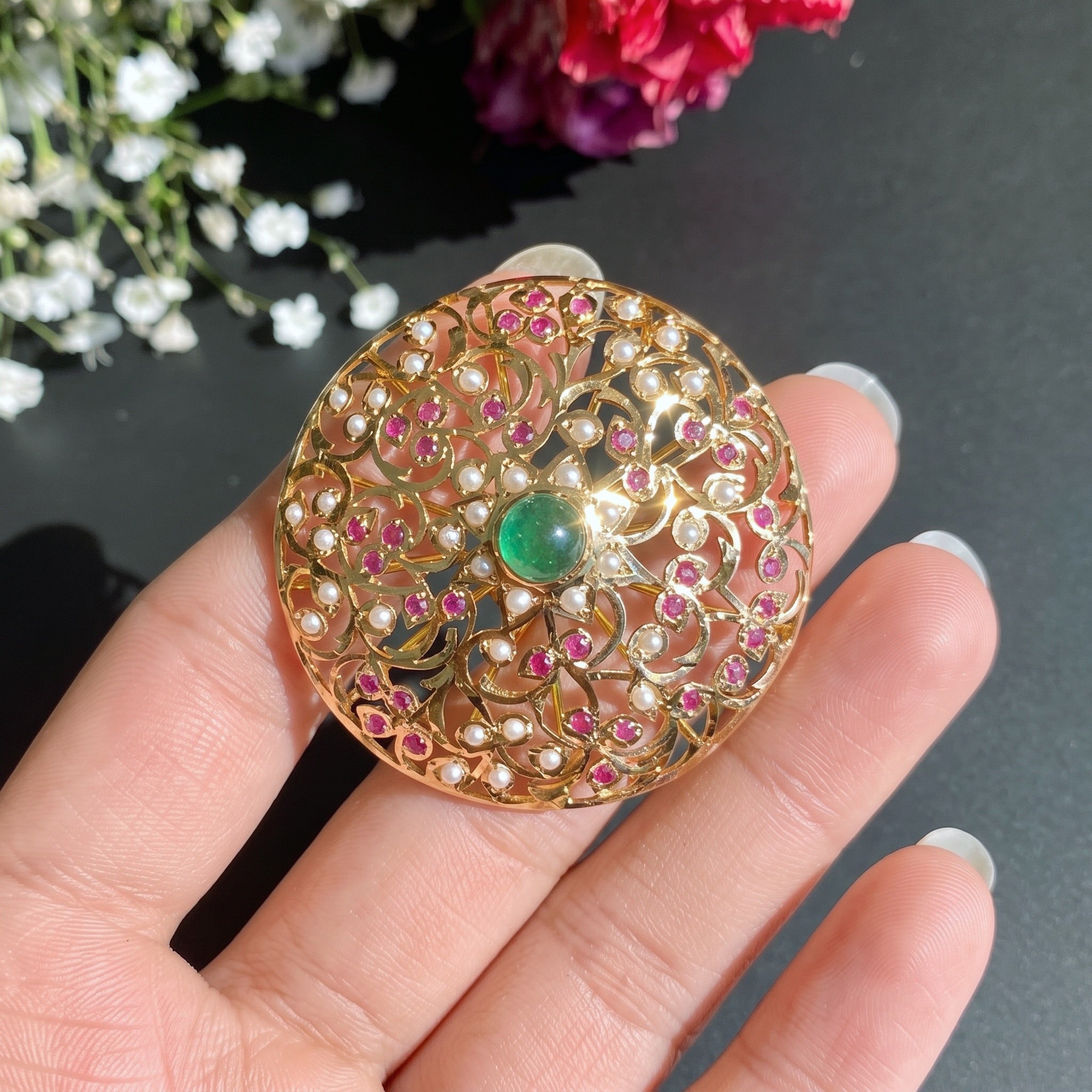 womens gold cocktail ring