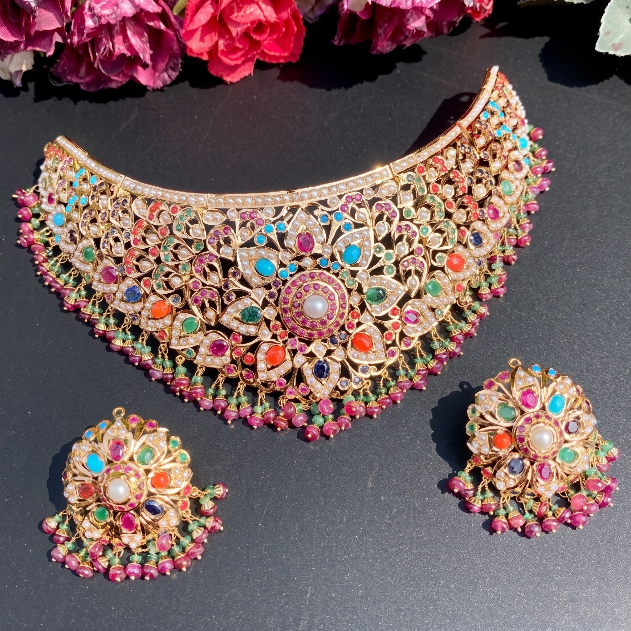 bridal wear choker
