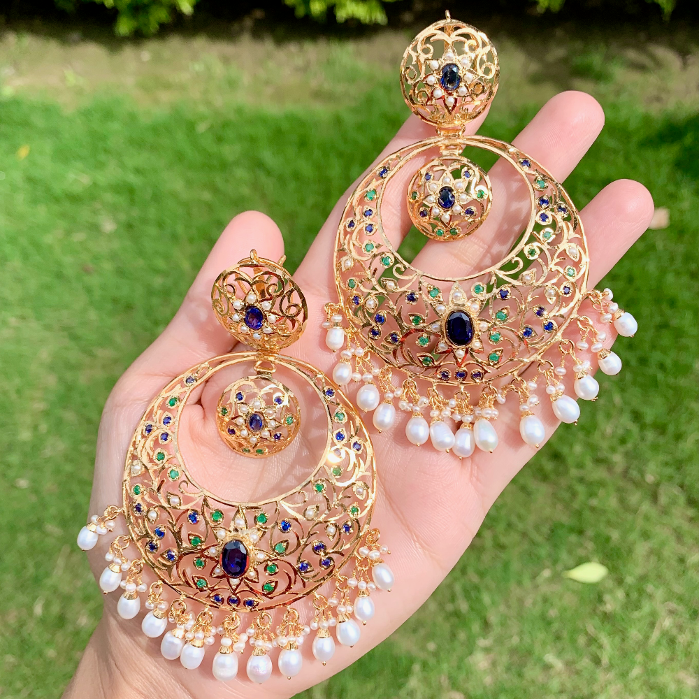gold plated earrings with price