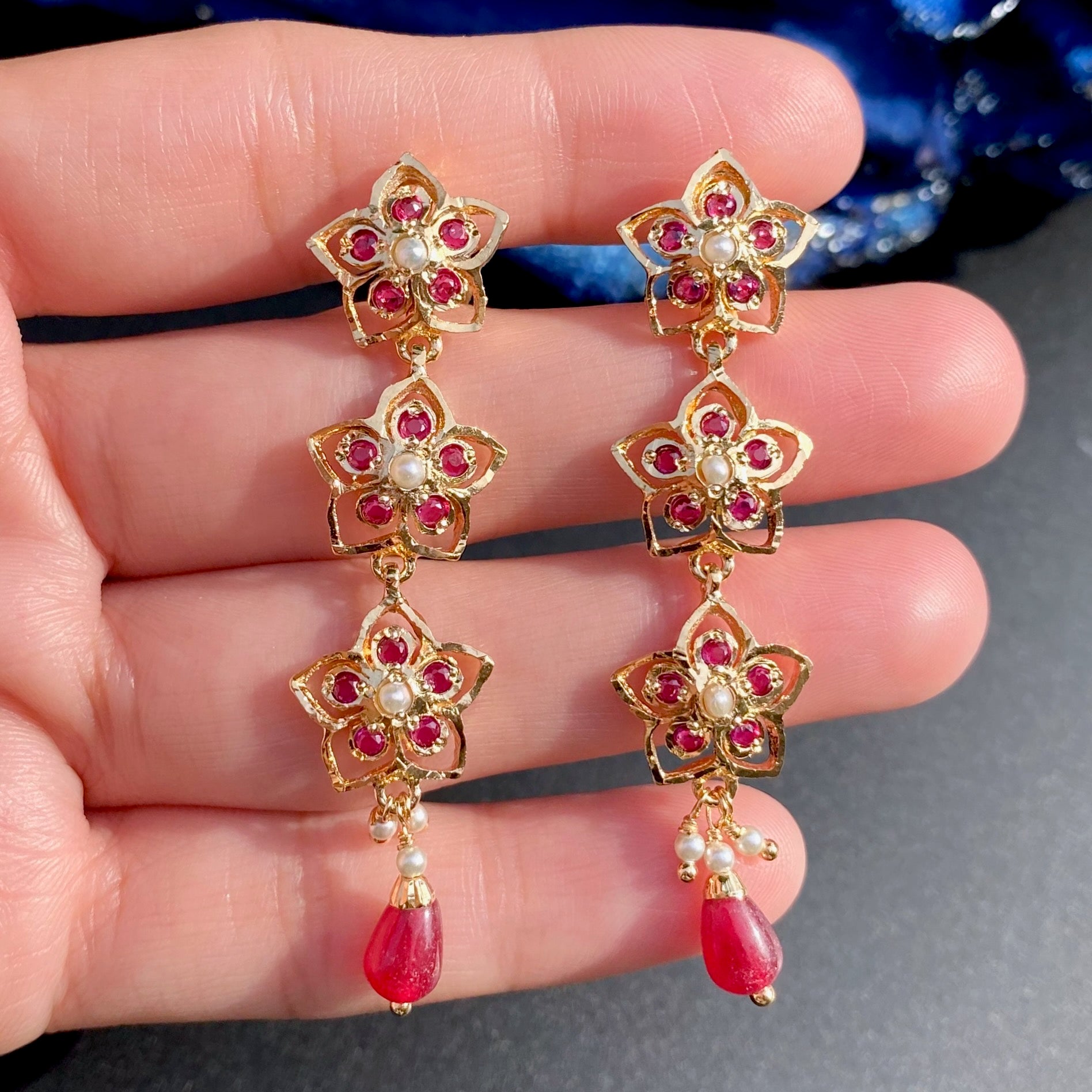Cute Dangler Earrings For Girls | BER 011