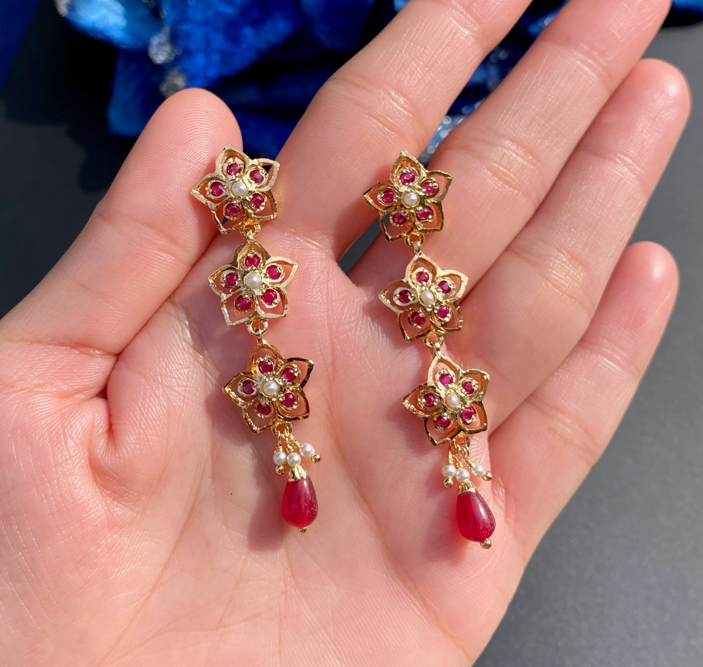 Cute Dangler Earrings For Girls | BER 011