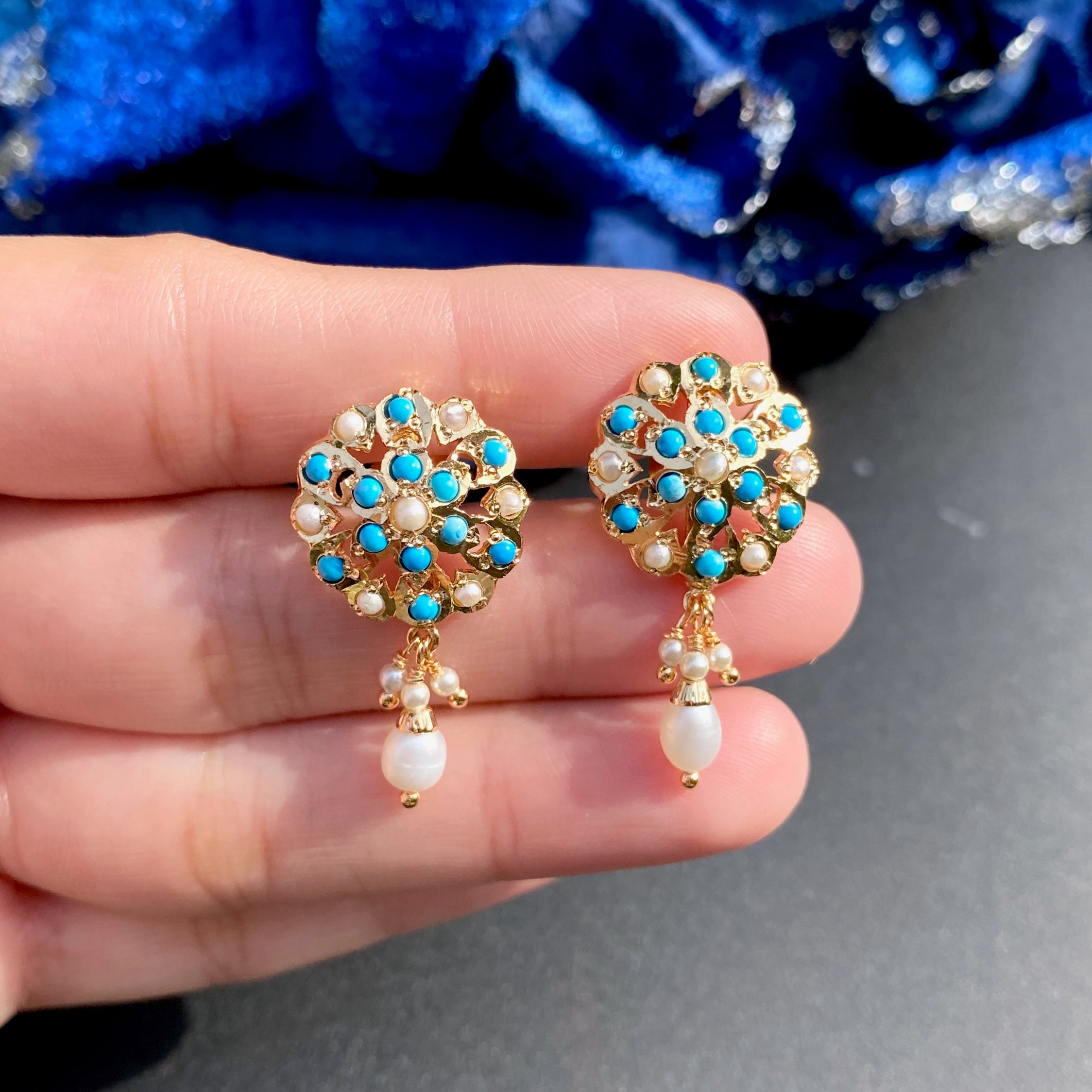 Cute Firoza Tops For Women | Gold Plated on Brass Base BER 014