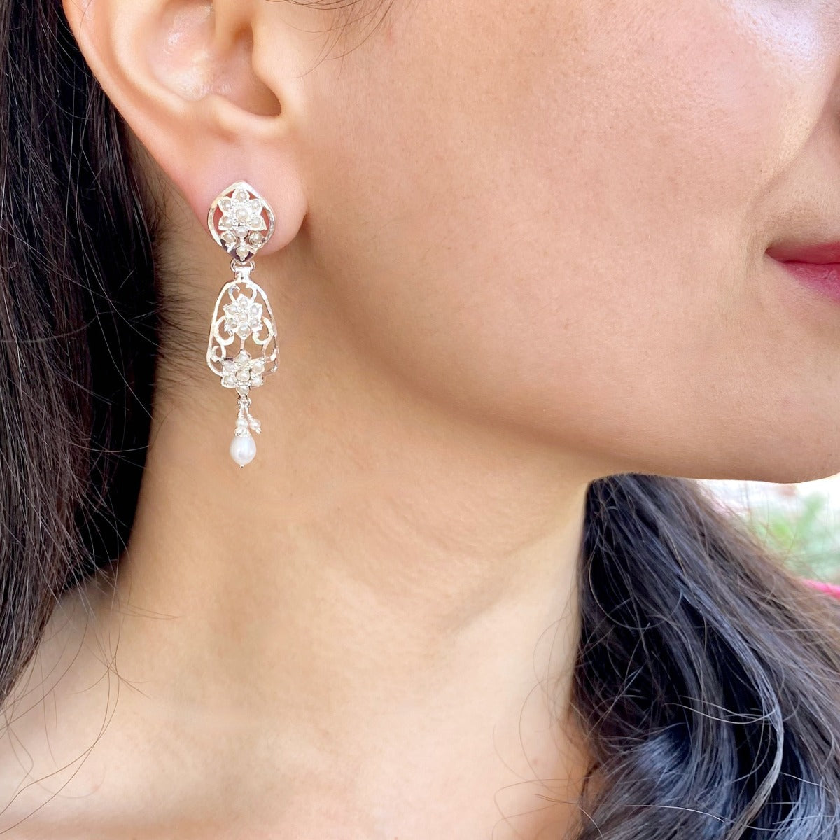 silver earrings for gifting