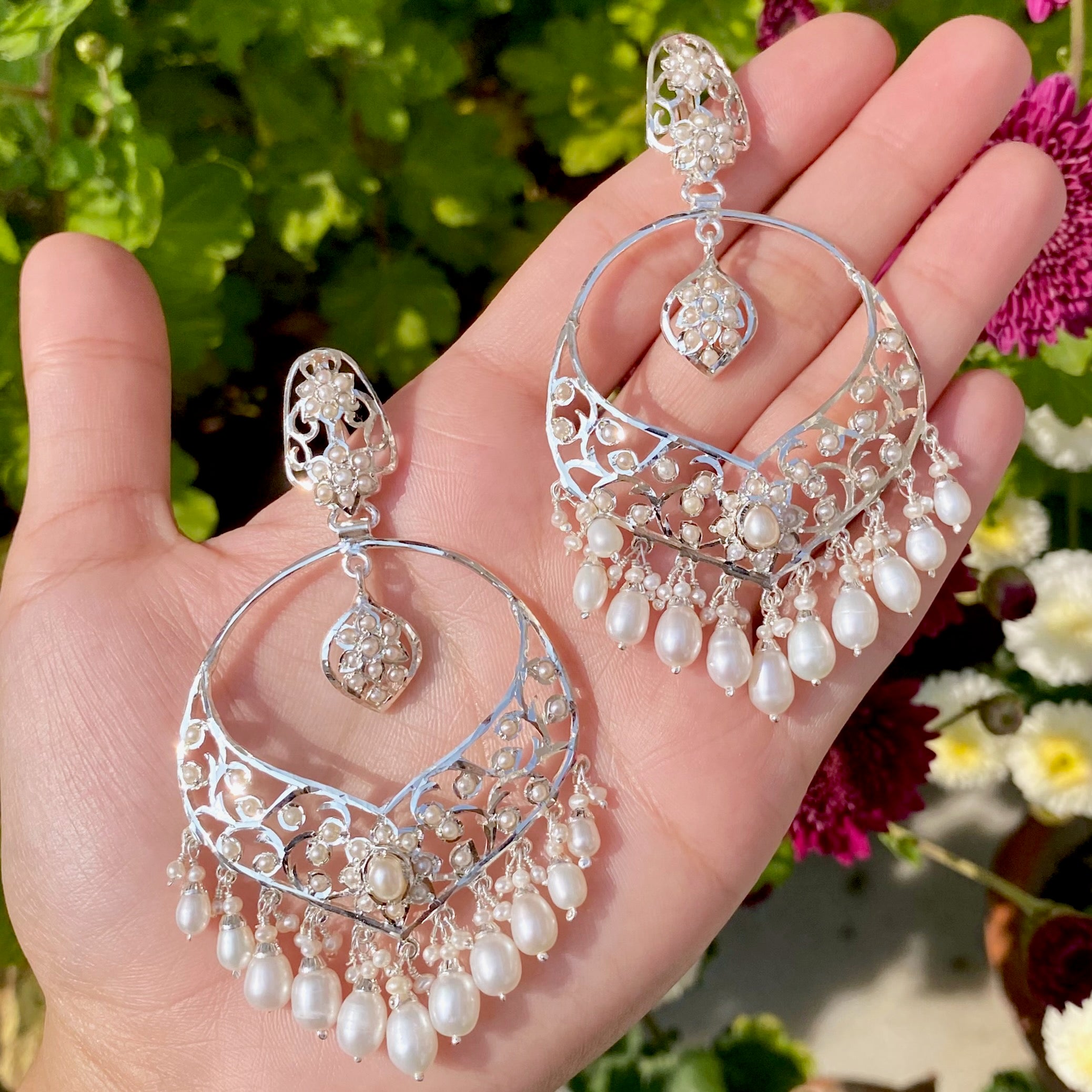 Traditional Chandbali Earrings - Navam Collections