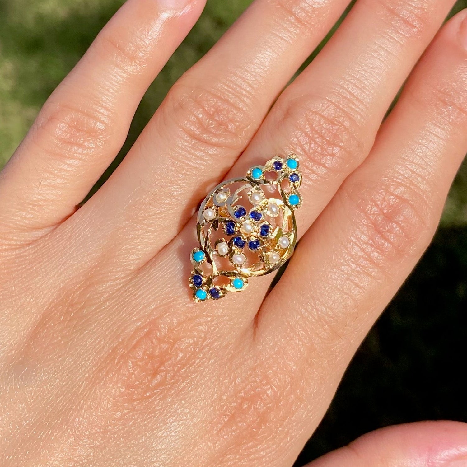 Gold Plated Ladies' Ring BLR 009