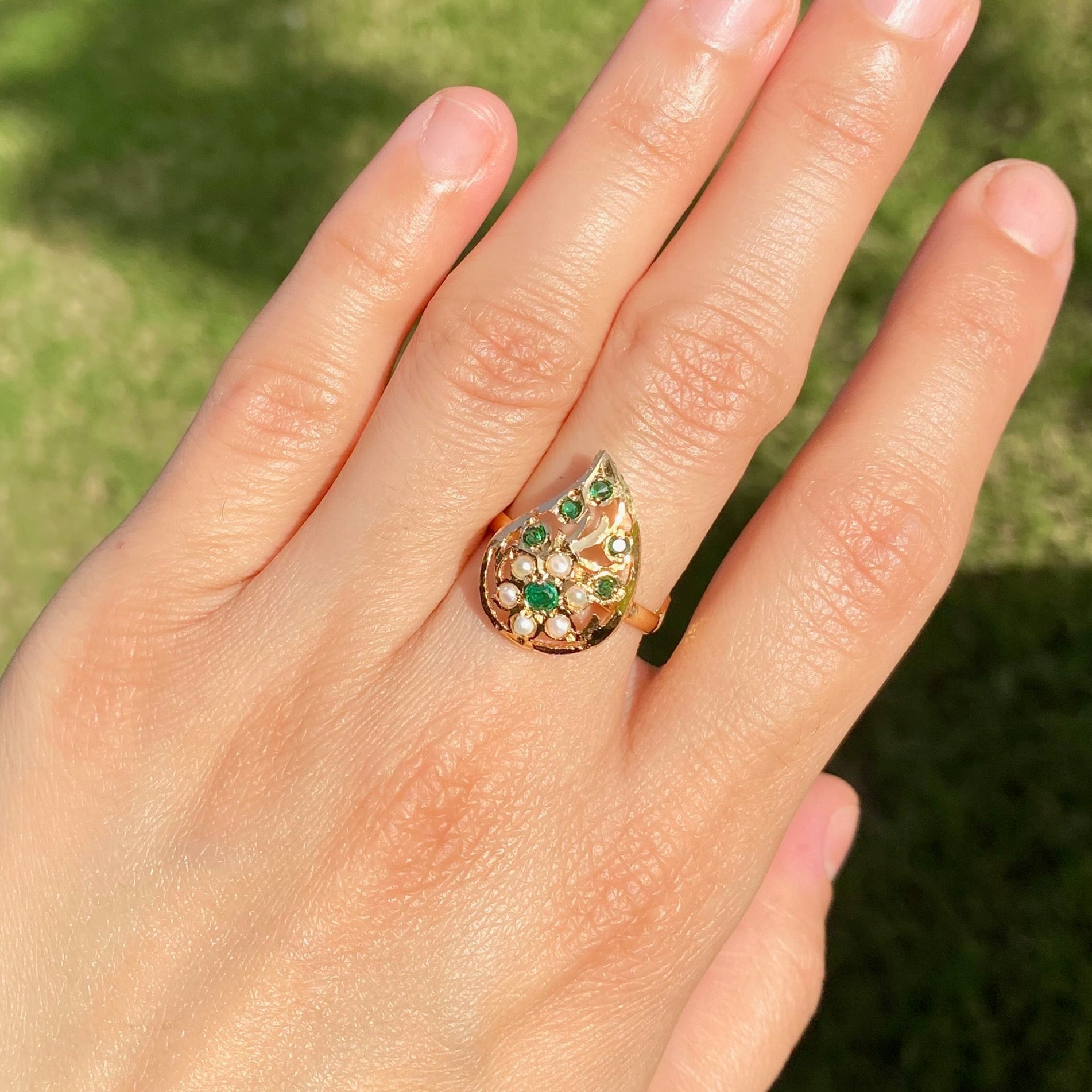 Gold Plated Finger Ring For Women | Budget Friendly Immitation Jewelry BLR 007