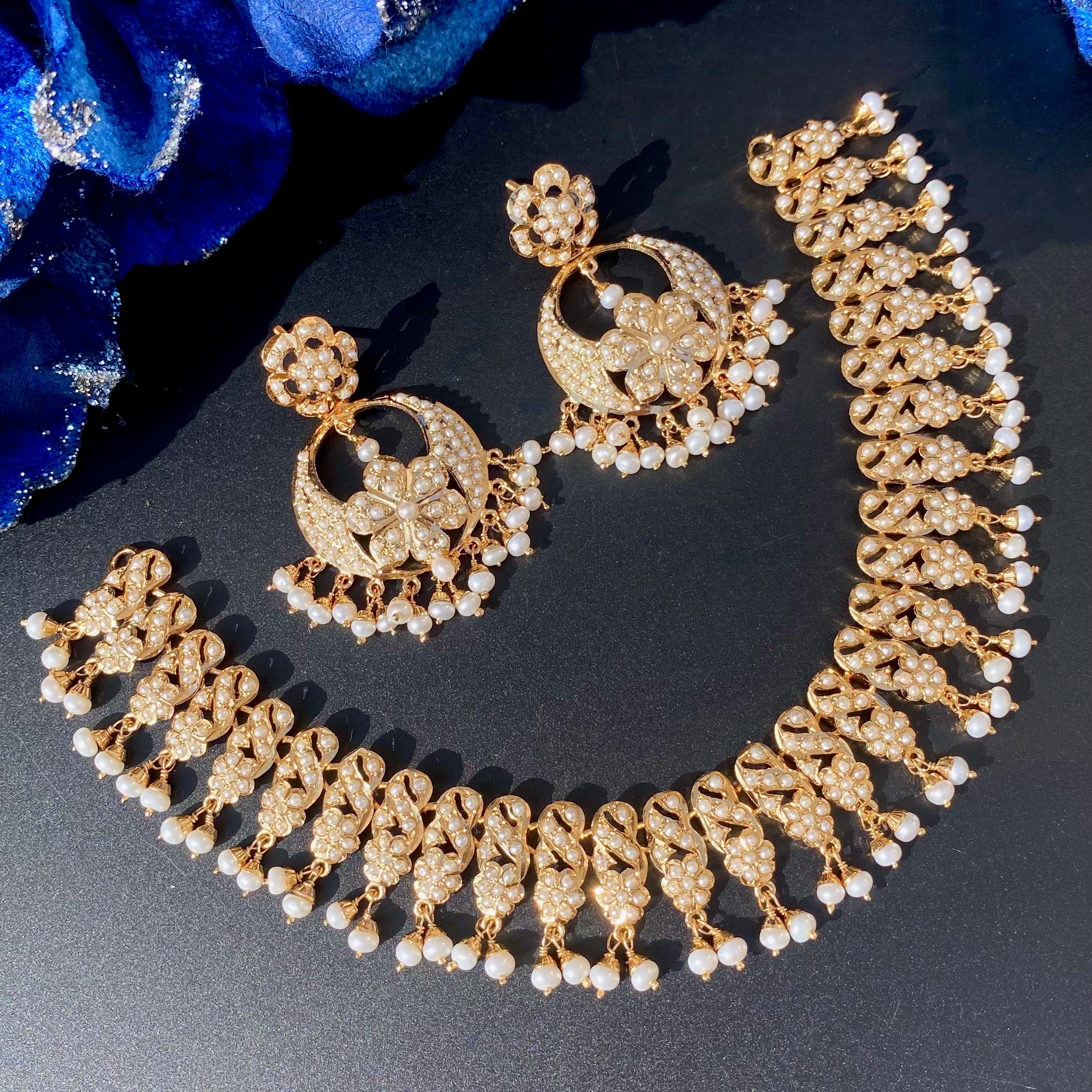 indian pearl jewellery
