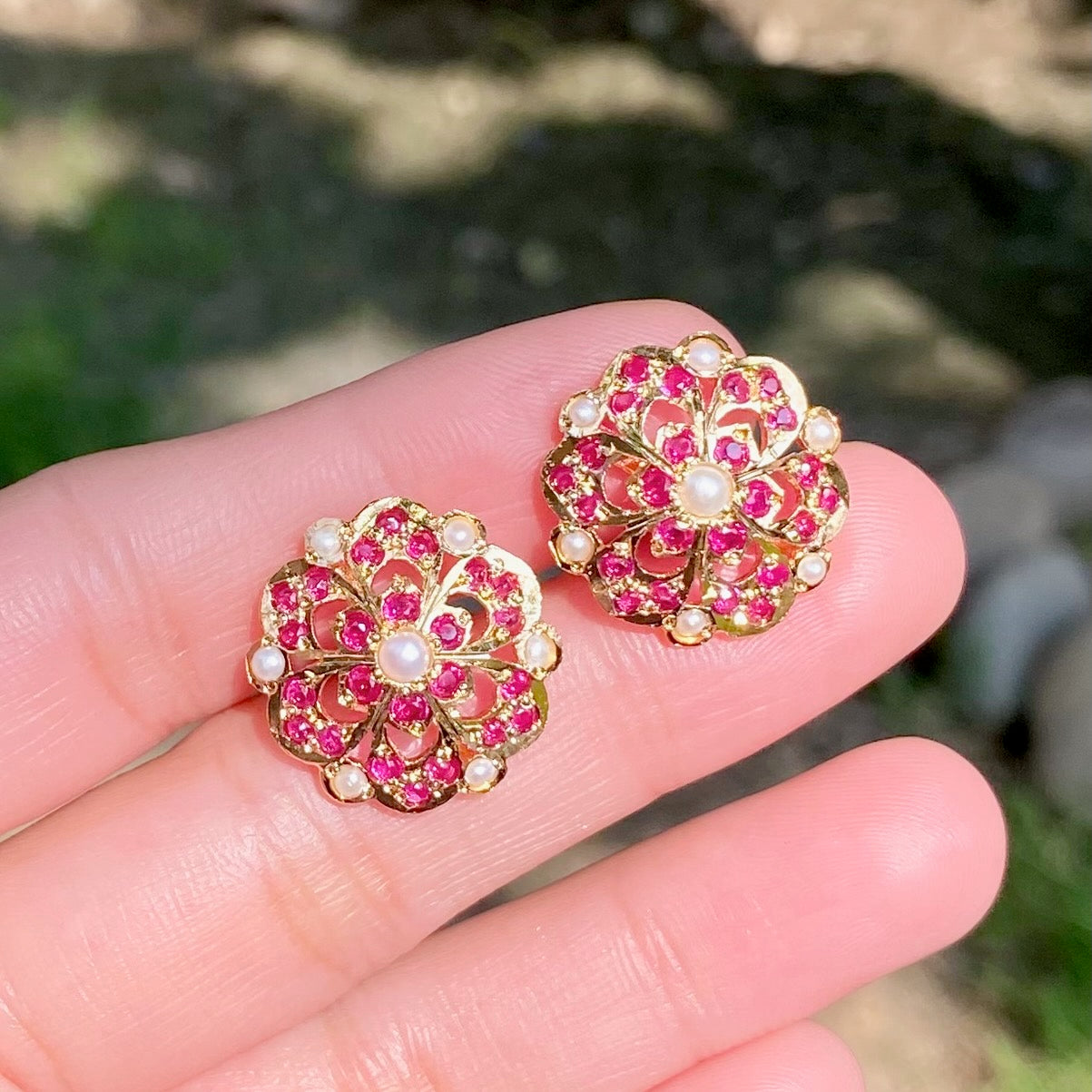 Gold Plated Jadau Tops | Premium Artificial Jewelry BER 080