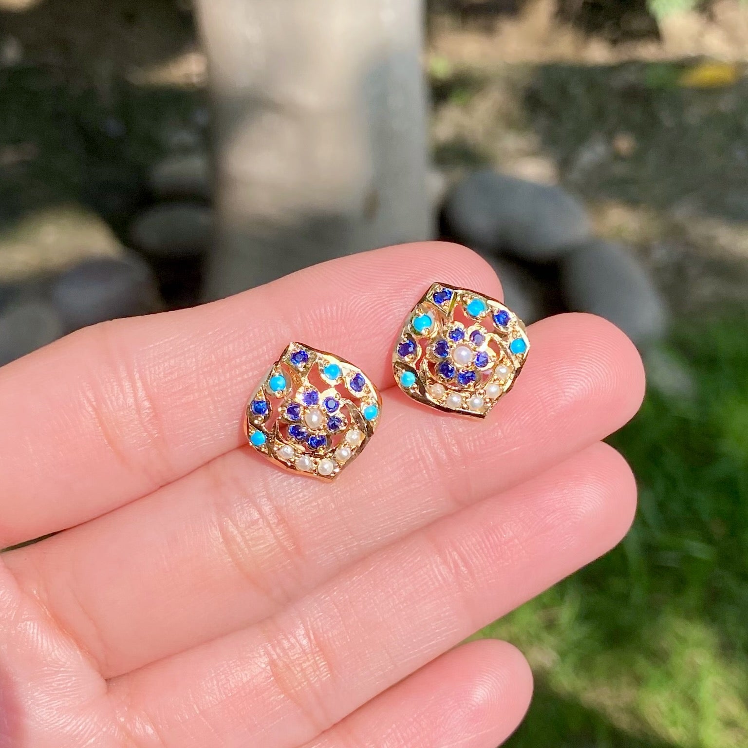 Cute Hyderabadi Style Jadau Tops | Gold Plated on Mixed Metal BER 086