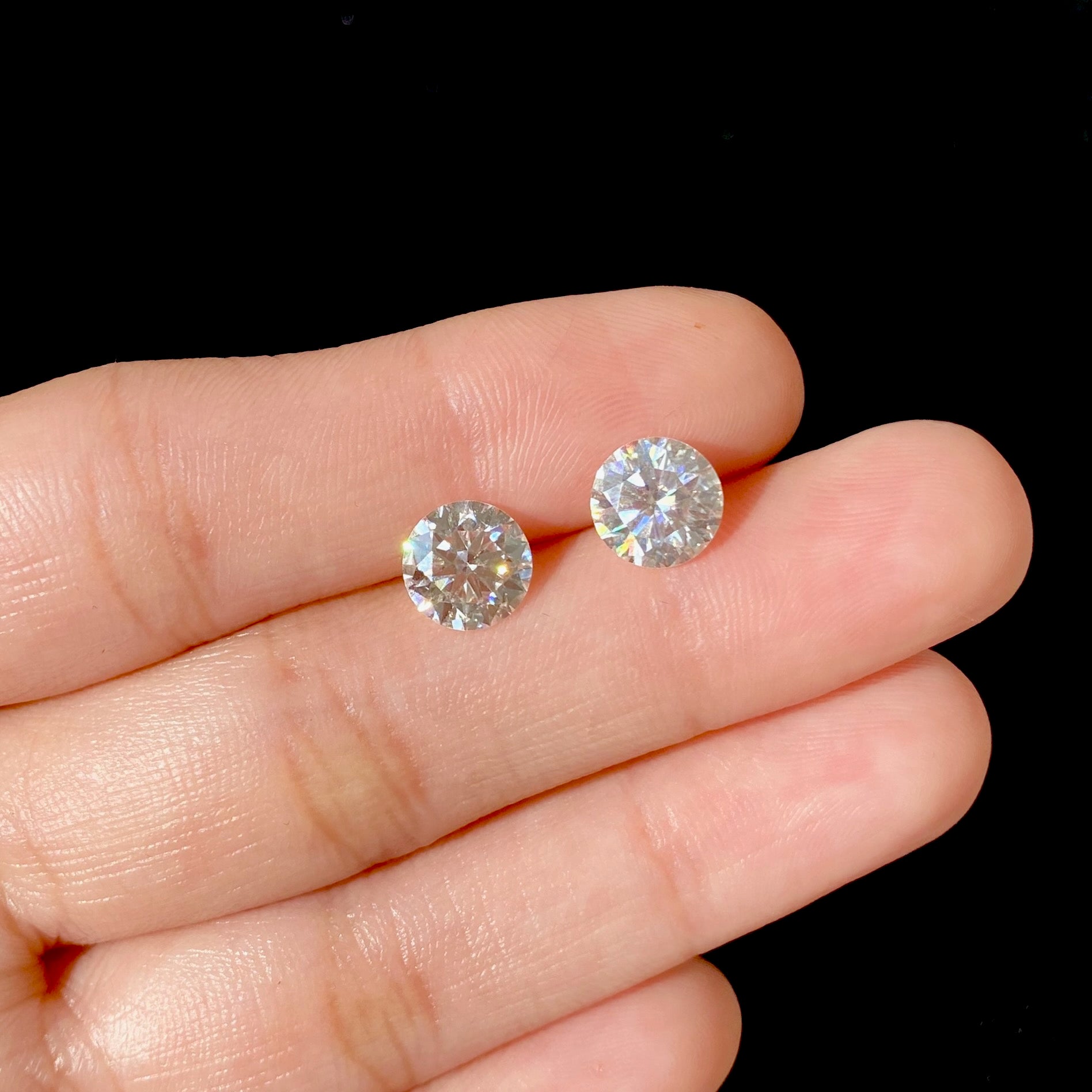 high quality lab diamond solitaires