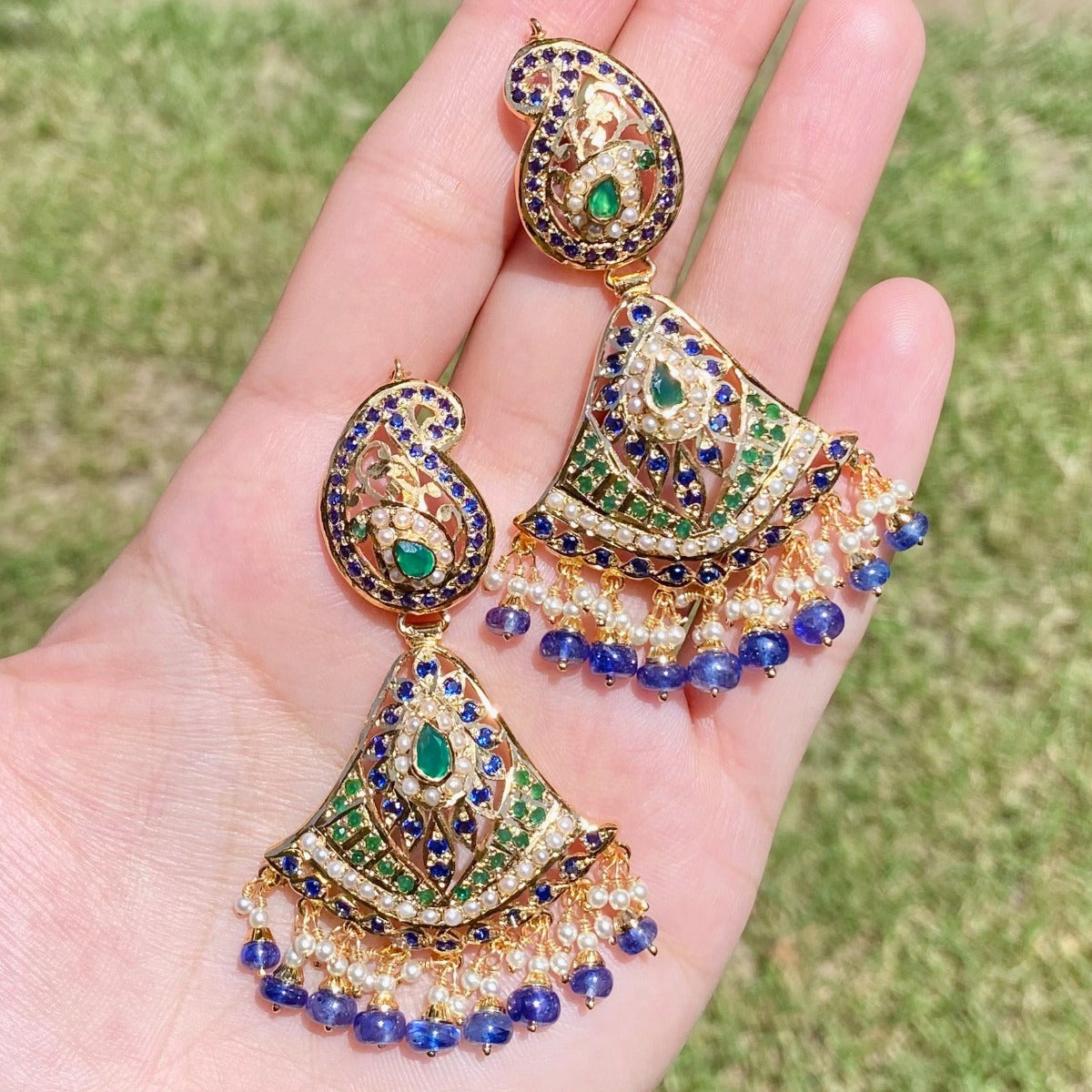 heritage indian earrings