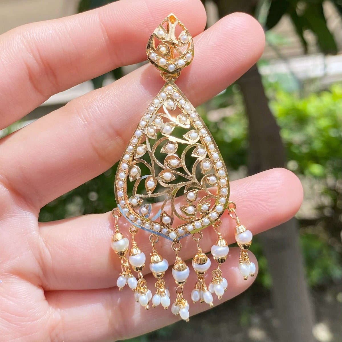 Buy Gold Plated Silver Earrings Less than Rs.10000 Online in India | The  Amethyst Store – Tagged 