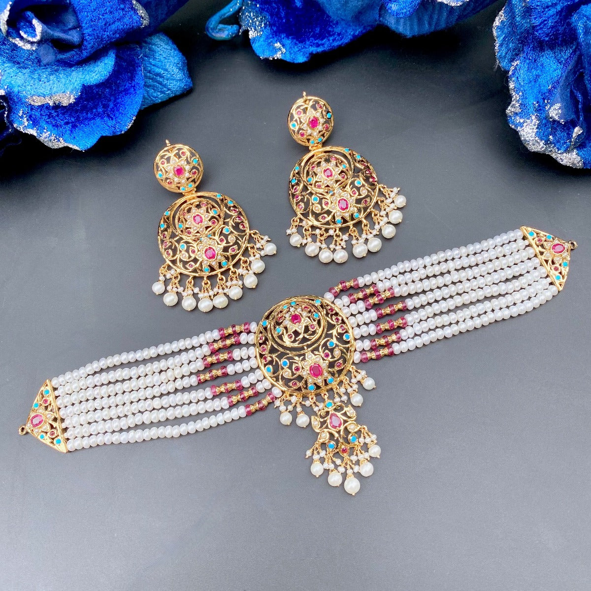 traditional ethnic jewelry gold plated silver