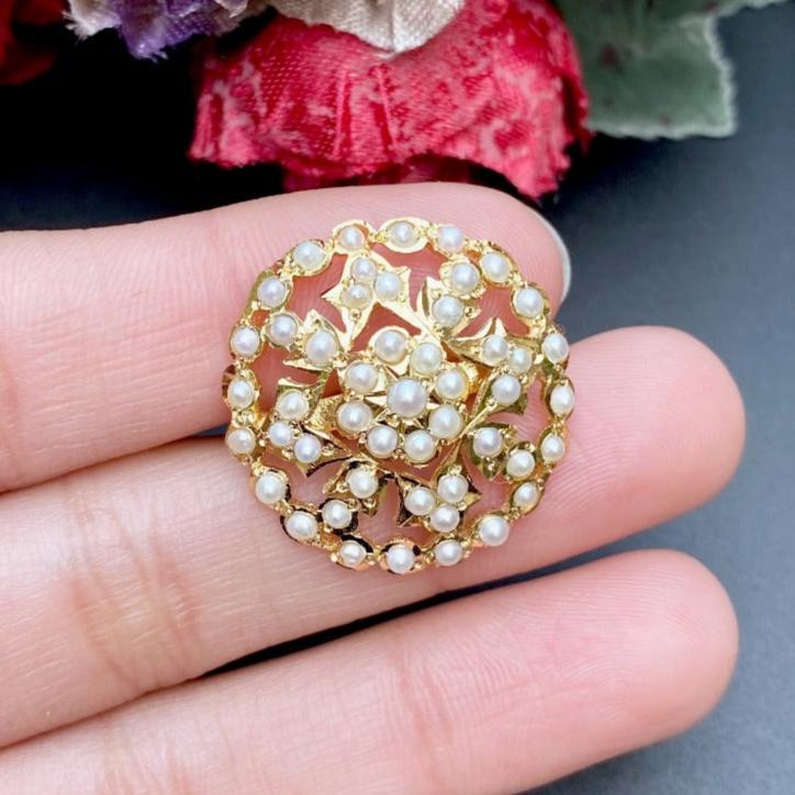 gold plated ladies ring