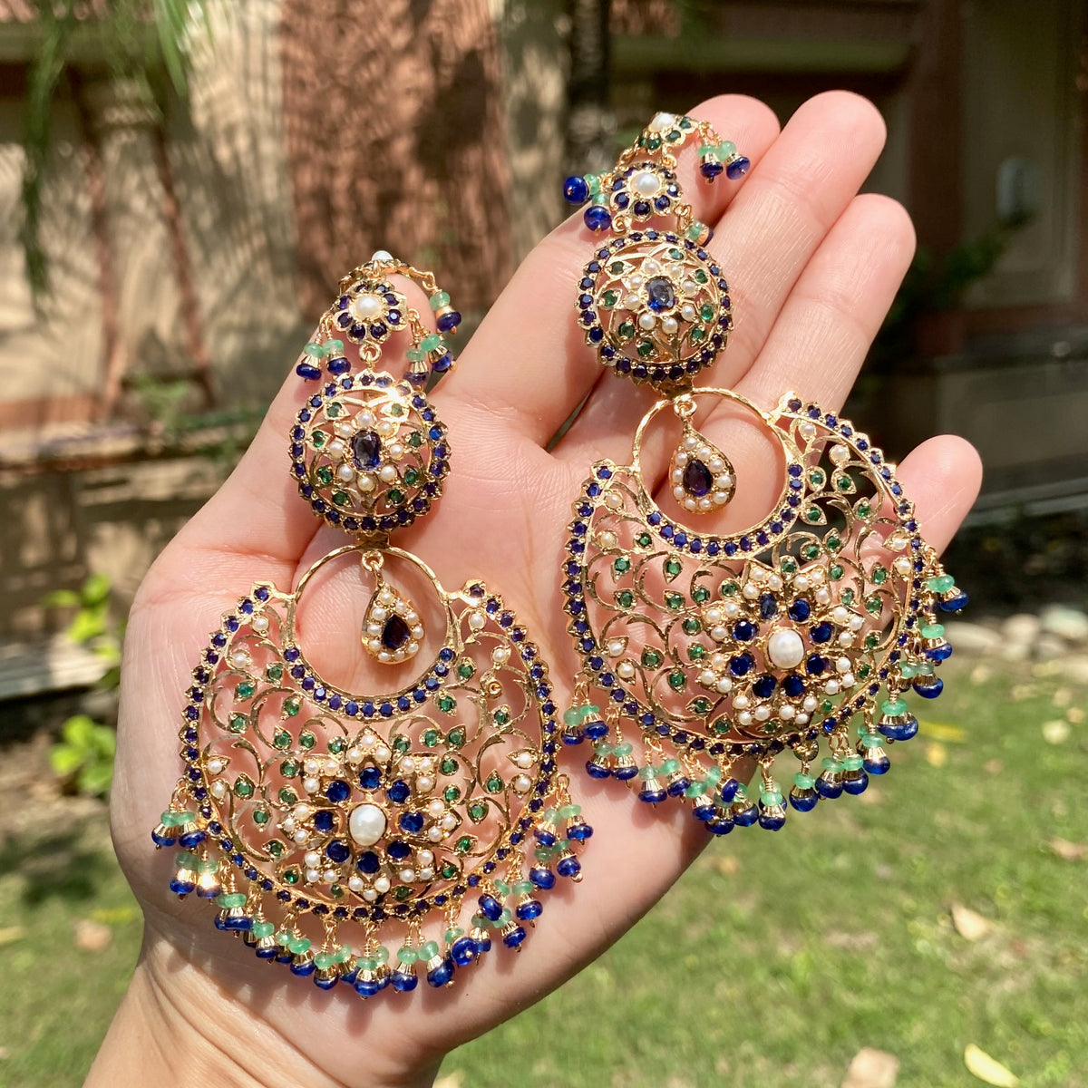 Exquisite Choker Set for Brides | Unique Royal Color Combination | NS 483