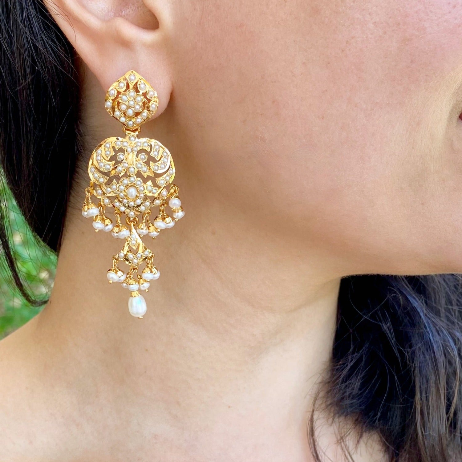 Layered Jadau Choker Set | Authentic Pearls Choker | Indian Jewellery Online NS 322A