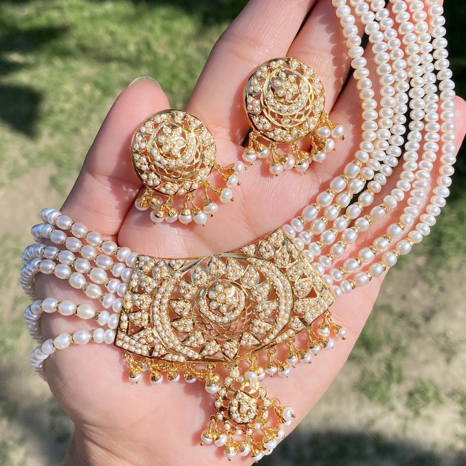 HYDERABADI PEARL JEWELLERY IN USA For Destination Wedding