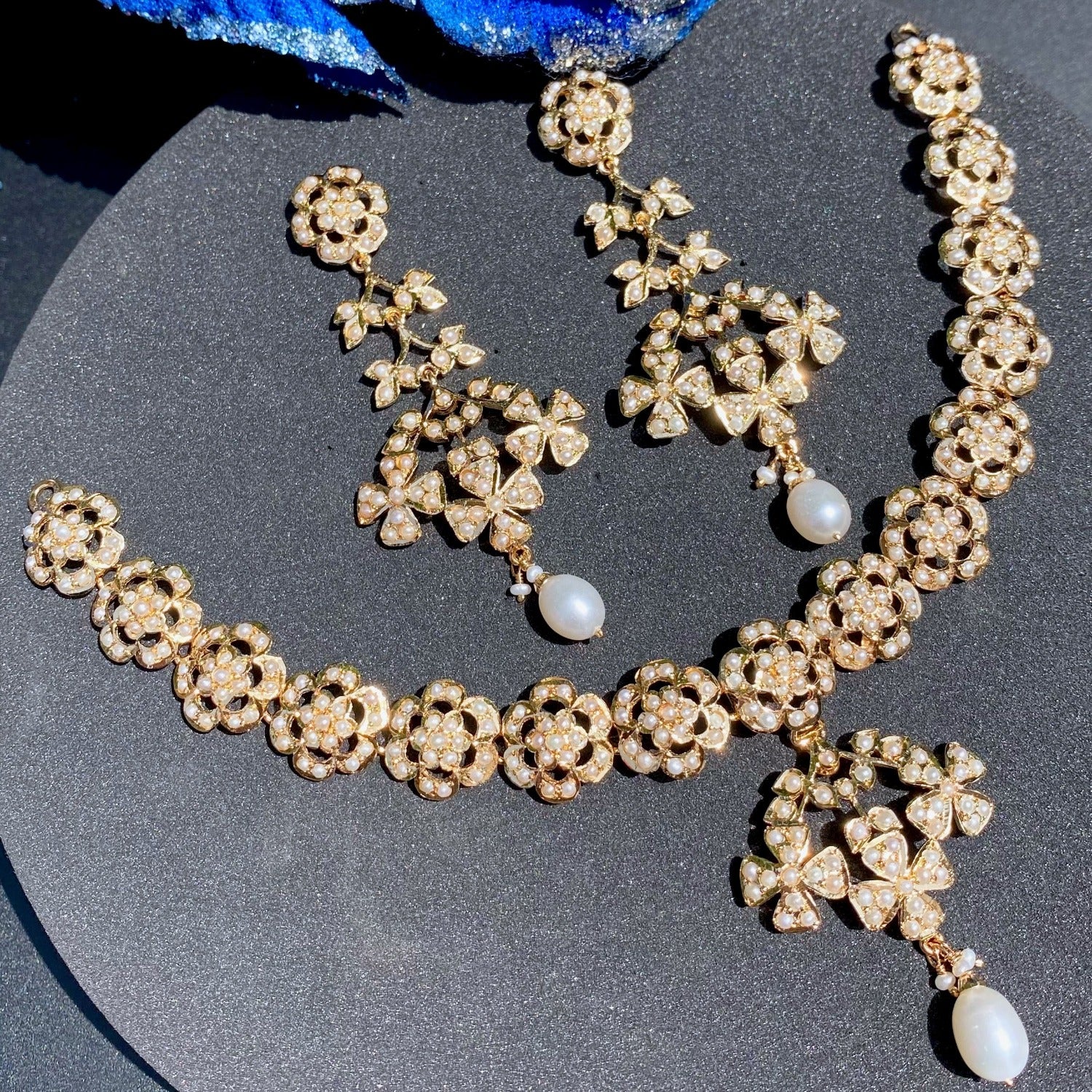 PEARL NECKLACE SET 