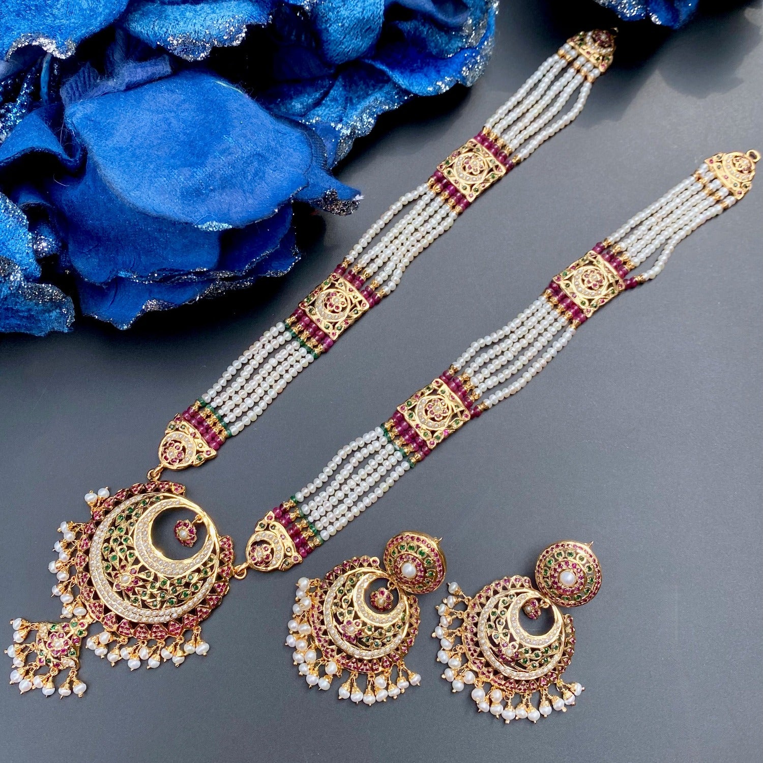 mughal jewellery haar