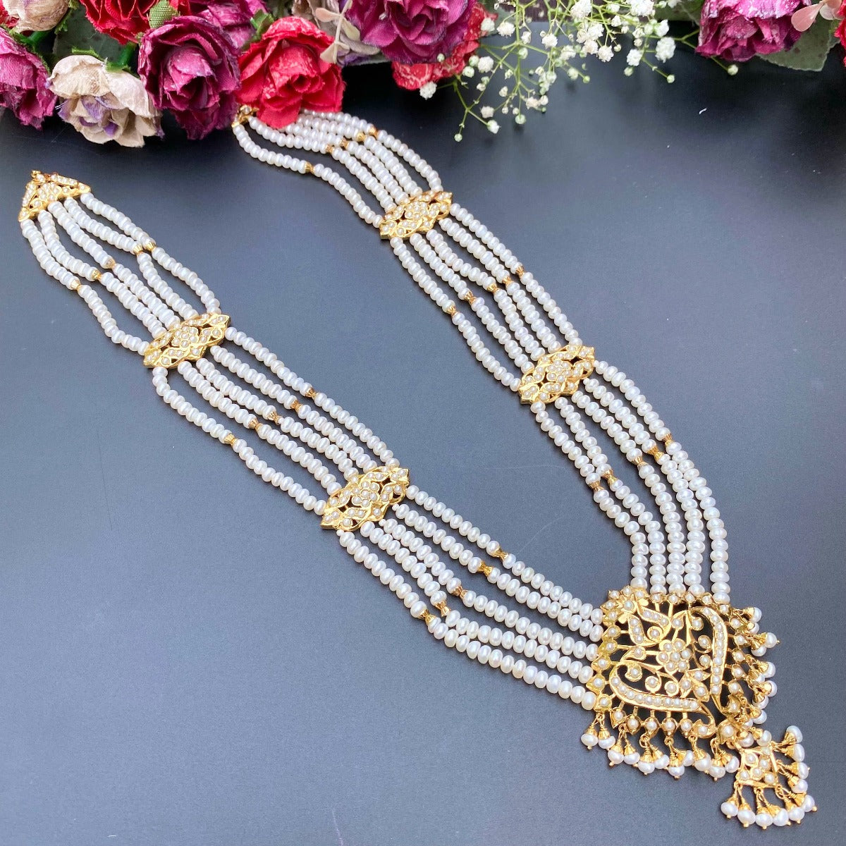 women's gold rani haar