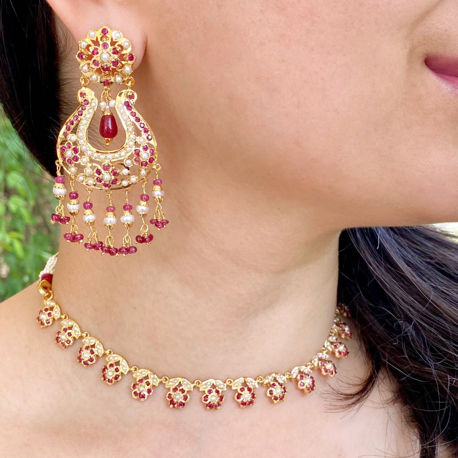 high quality gold plated silver jewellery sets online