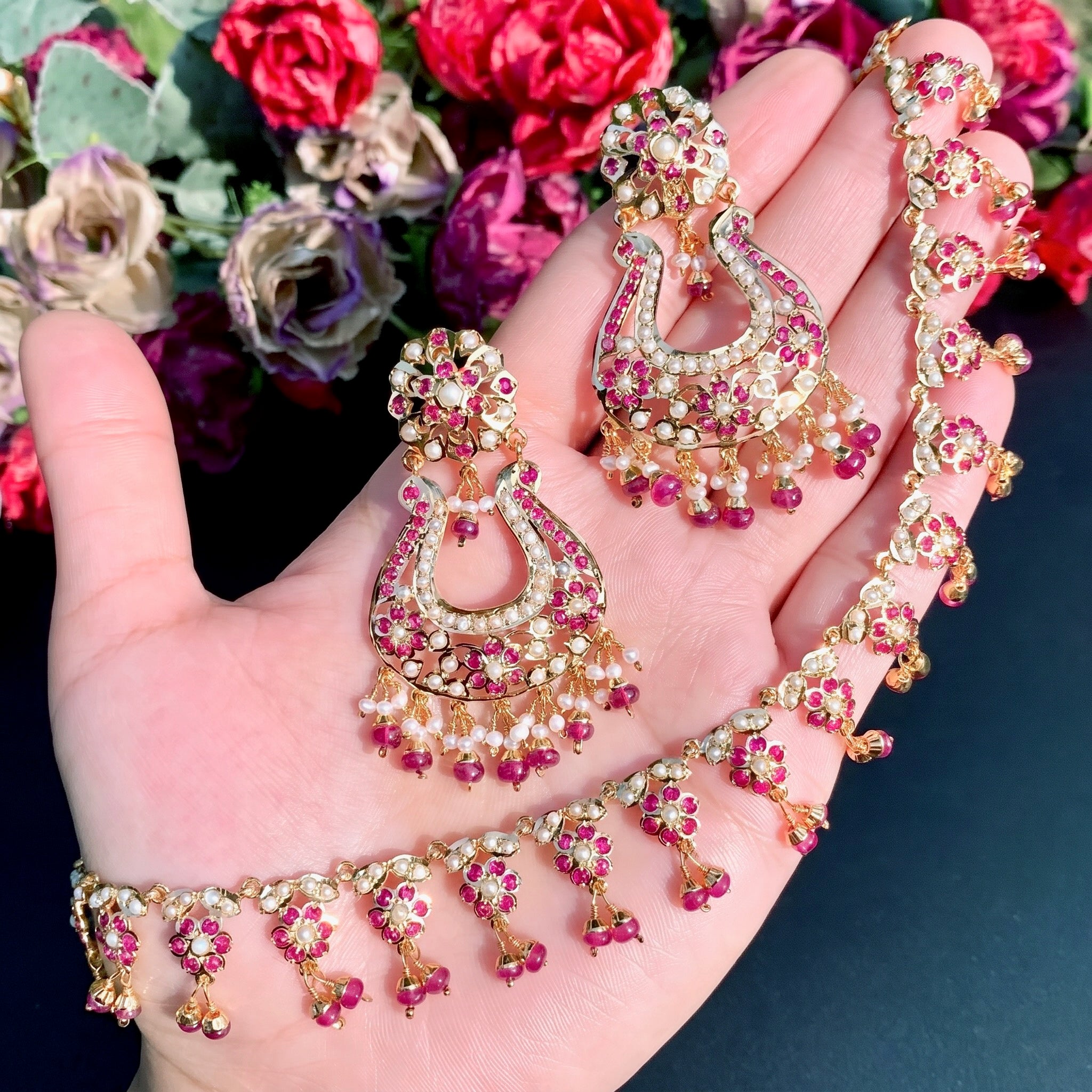 buy gold plated silver jewelry sets in usa