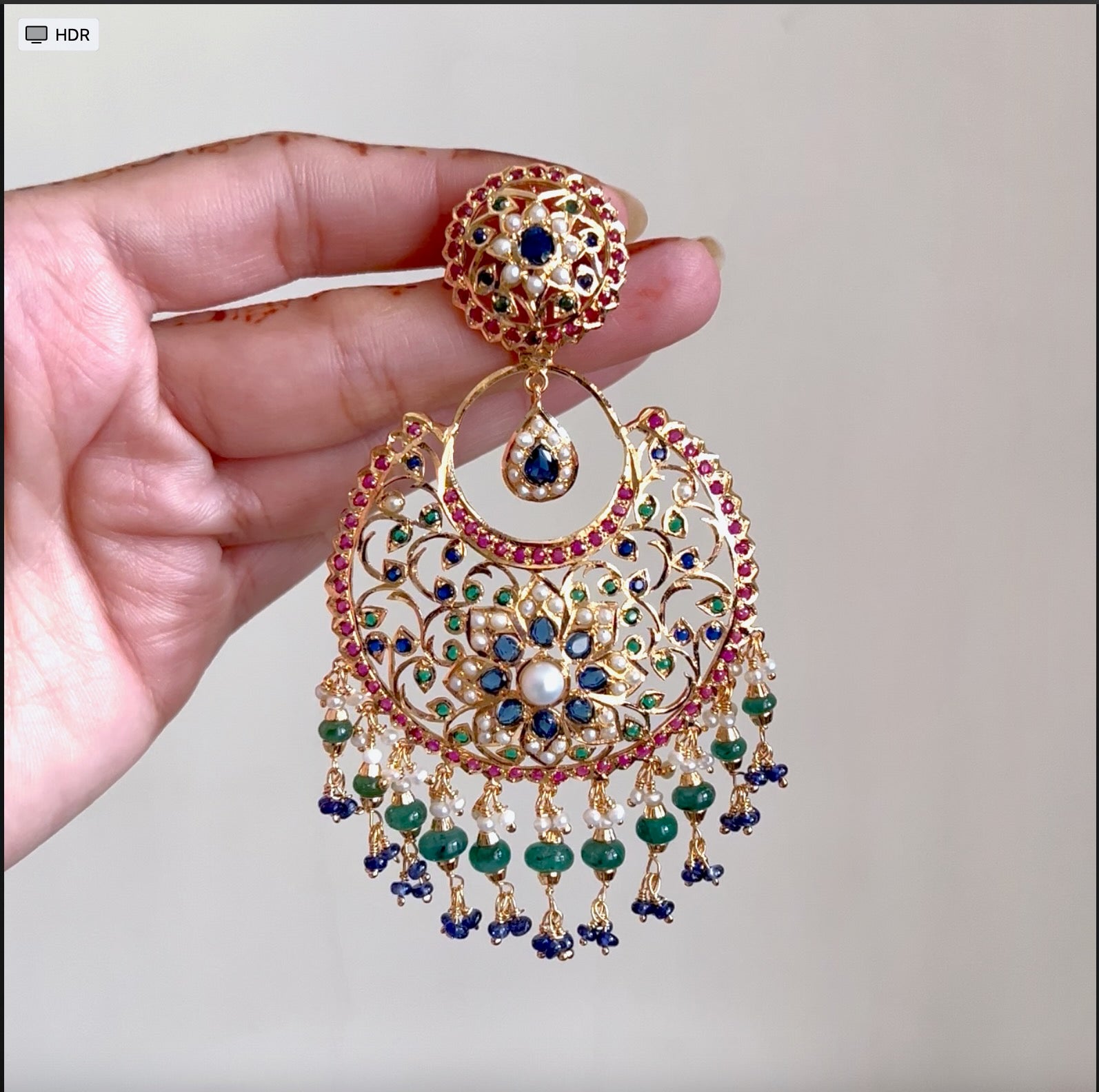 antique earrings tanishq