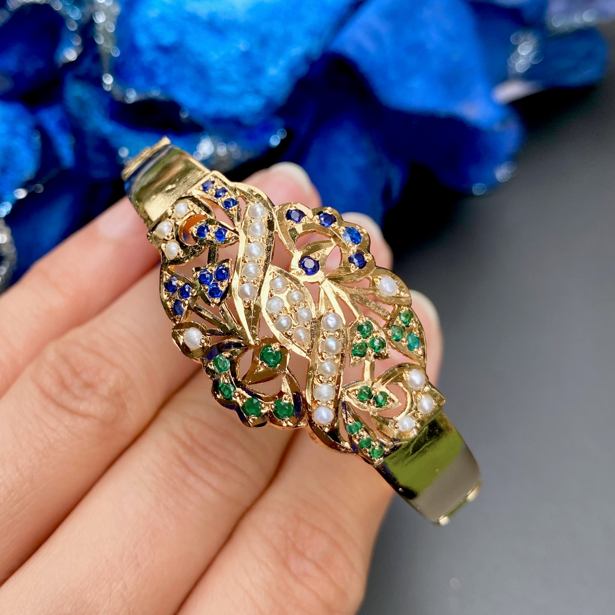 Traditional Cuff Bracelet for Women | Old School Design