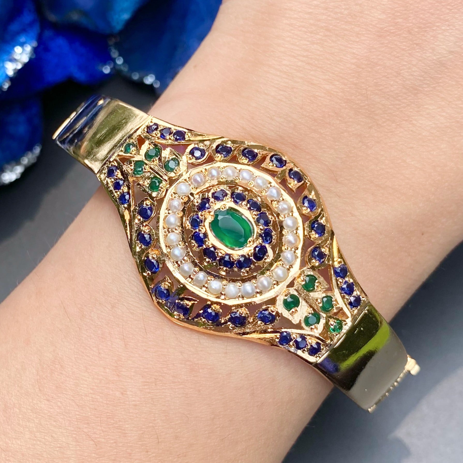 Ladies' Bracelet | Ethnic Indian Fashion Jewelry on Silver