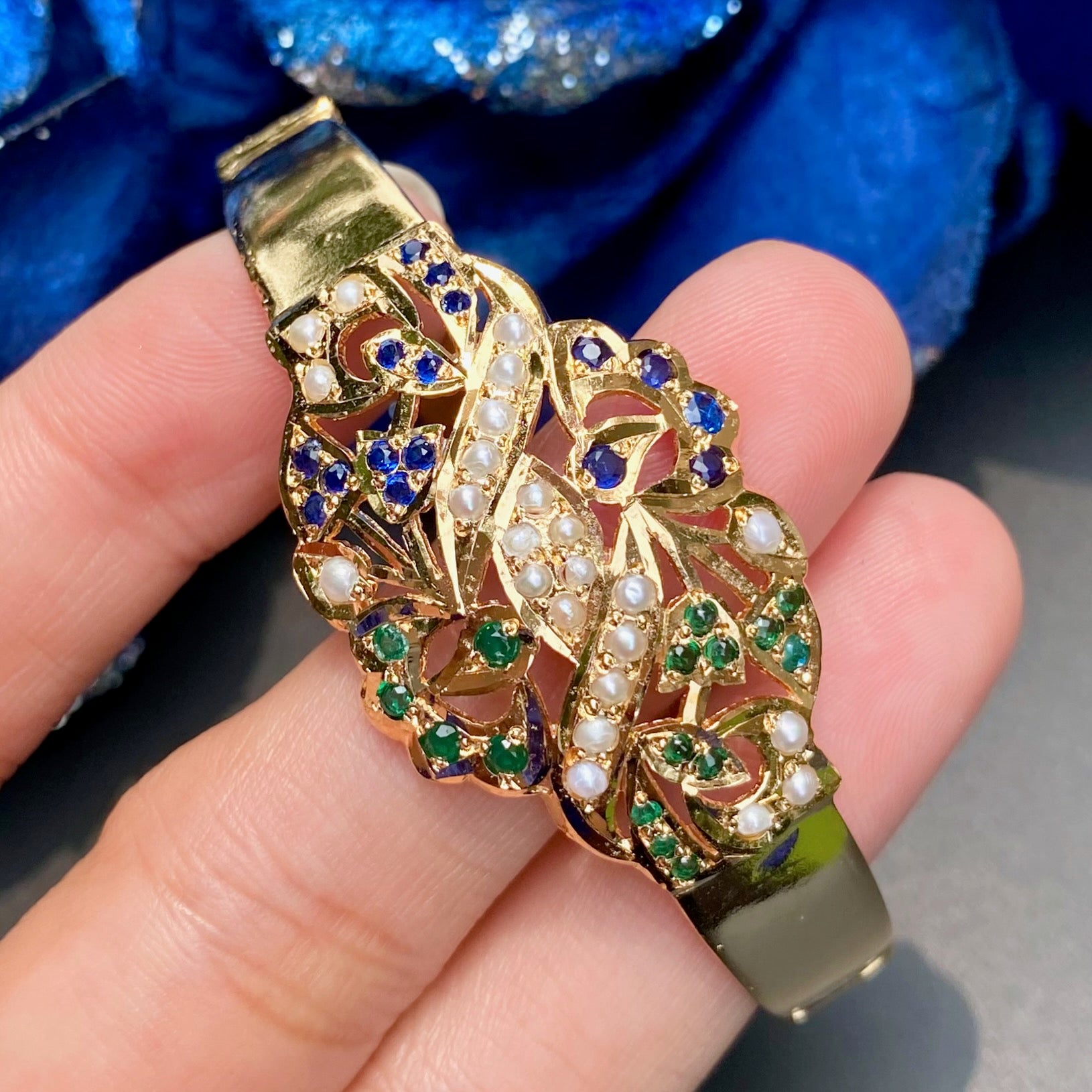 Traditional Cuff Bracelet for Women | Old School Design